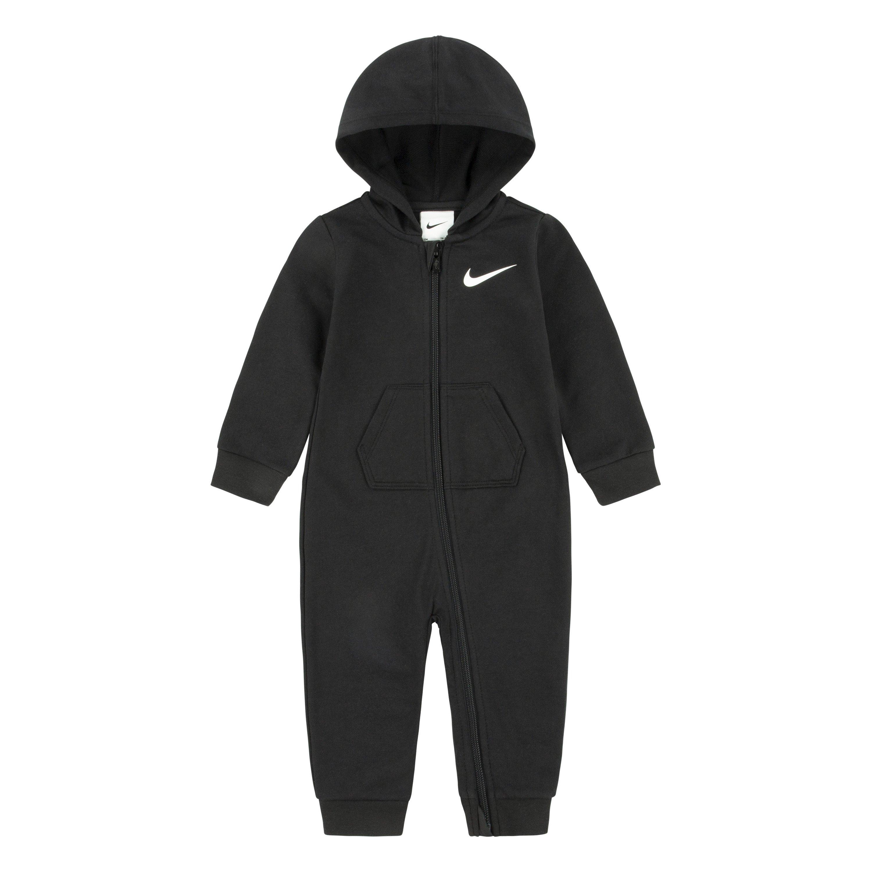 Nike Essentials Hooded Toddler Boys' Black Coverall