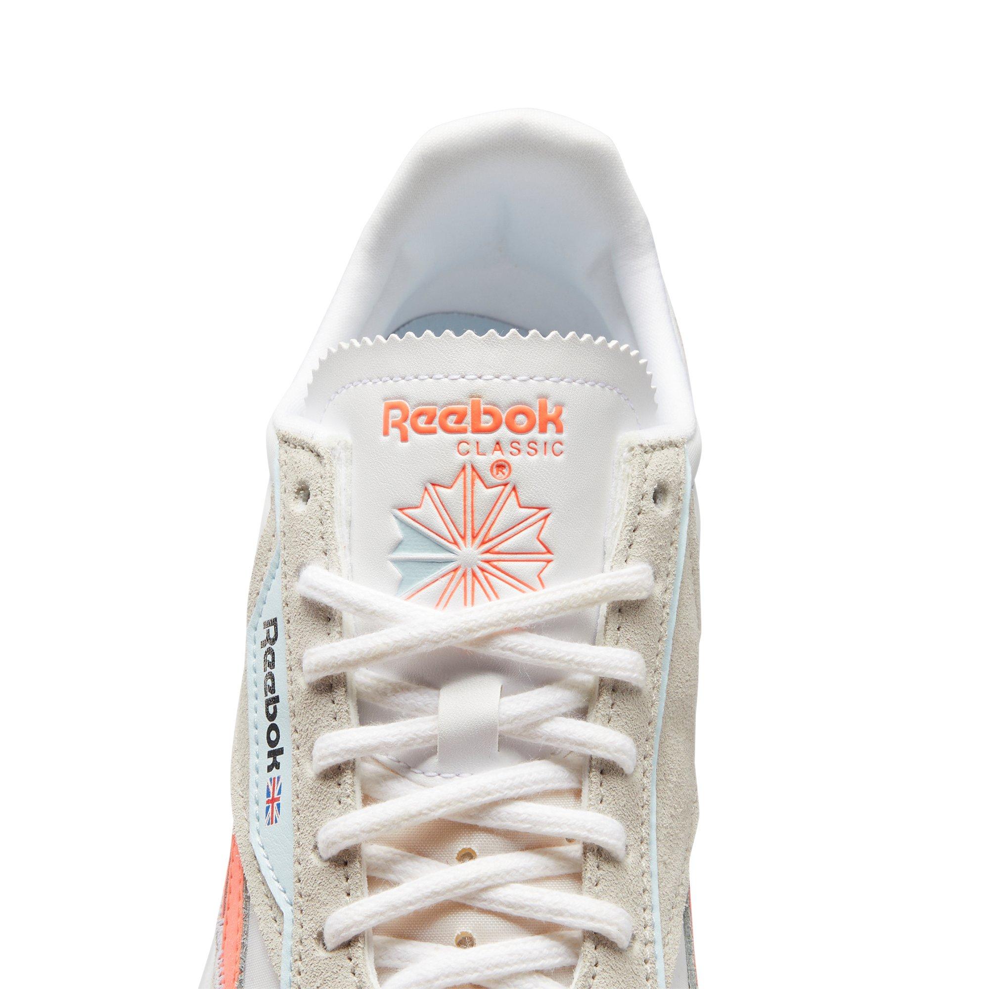 Reebok Classic Legacy AZ "Ftwr White/Moonstone/Orange Flare" Women's Shoe - WHITE Thumbnail View 11