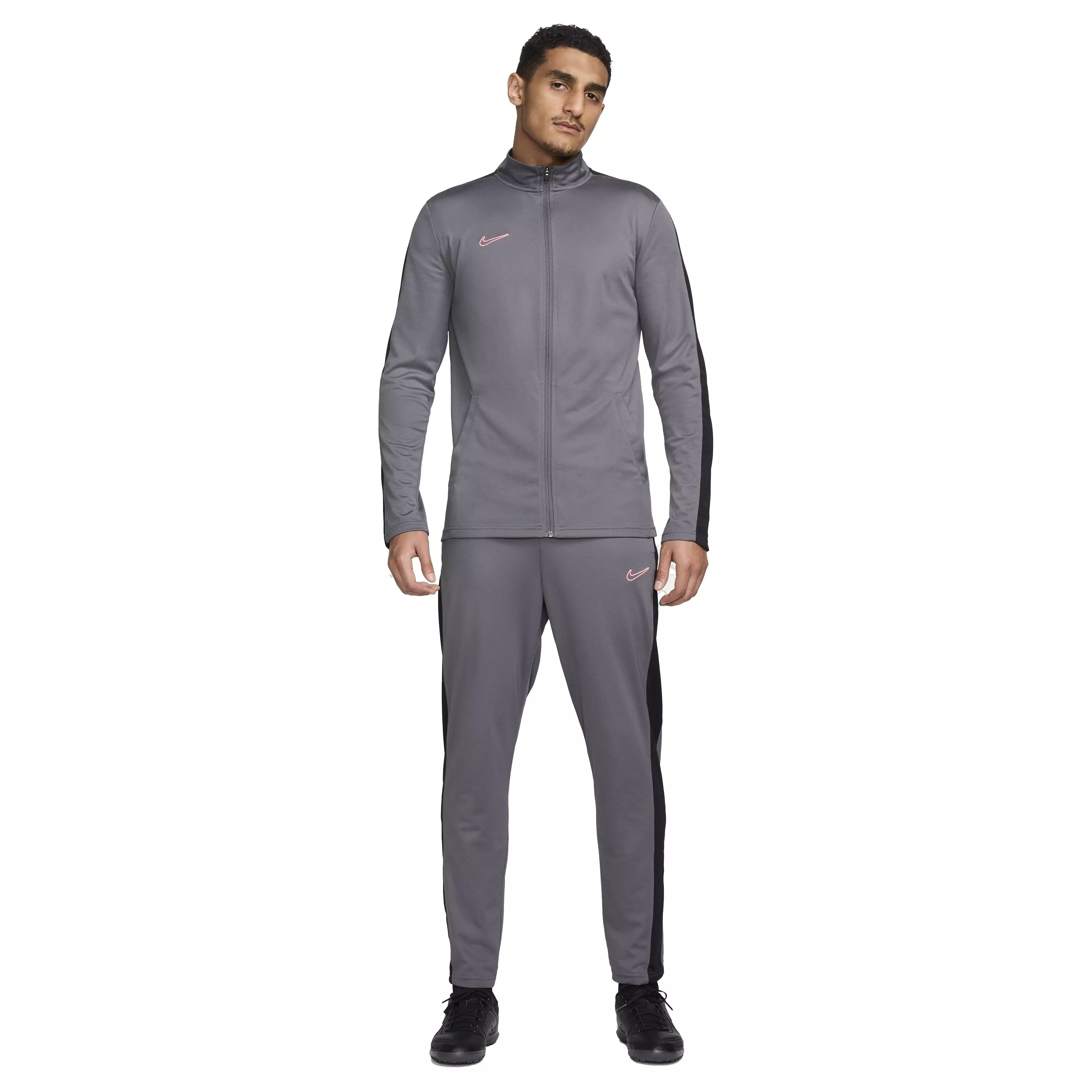 Nike Men's Academy 23 Dri-FIT Soccer Tracksuit -Grey - GREY