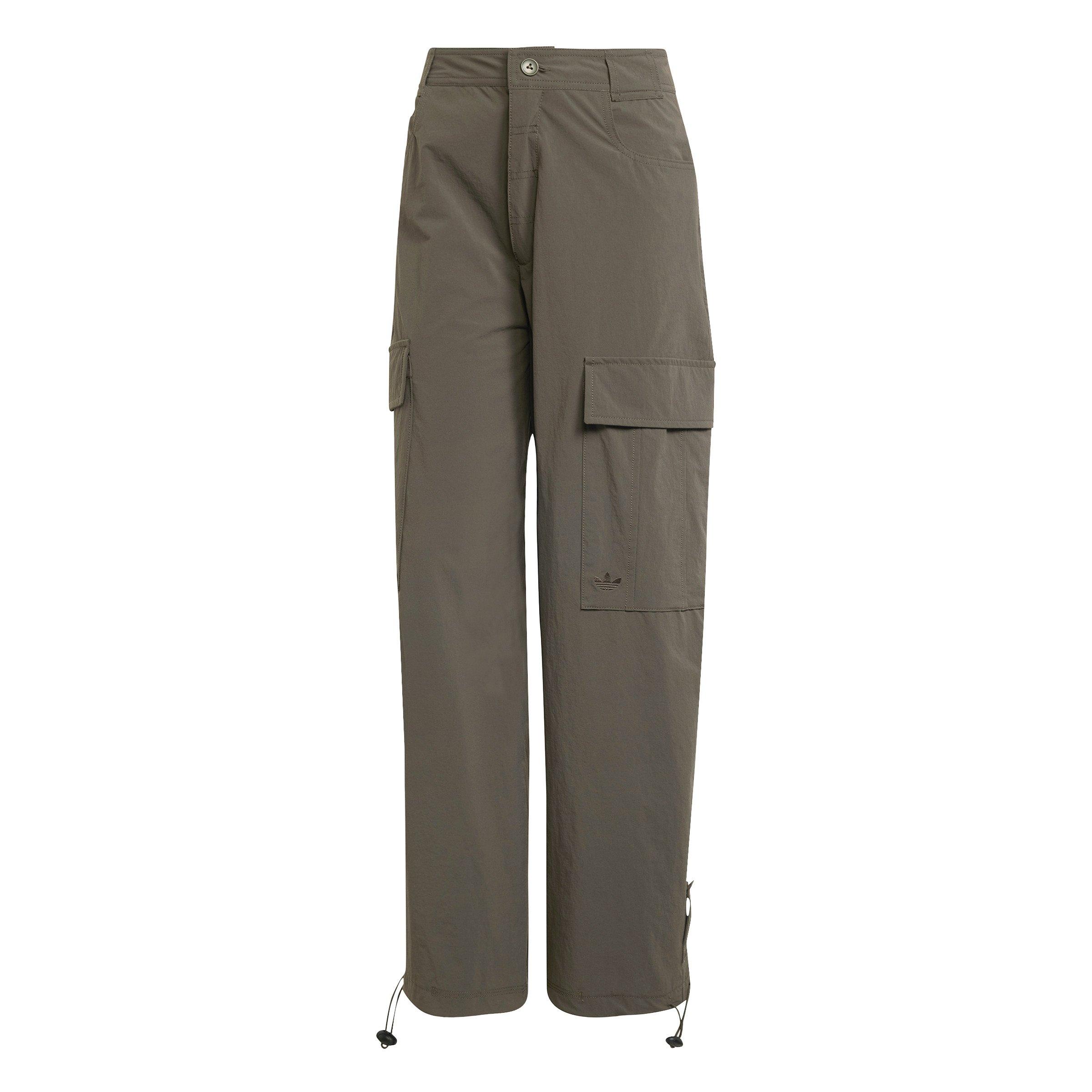 adidas Originals Women's Premium Essentials Cargo Tracksuit Bottoms -Green - GREEN Thumbnail View 6