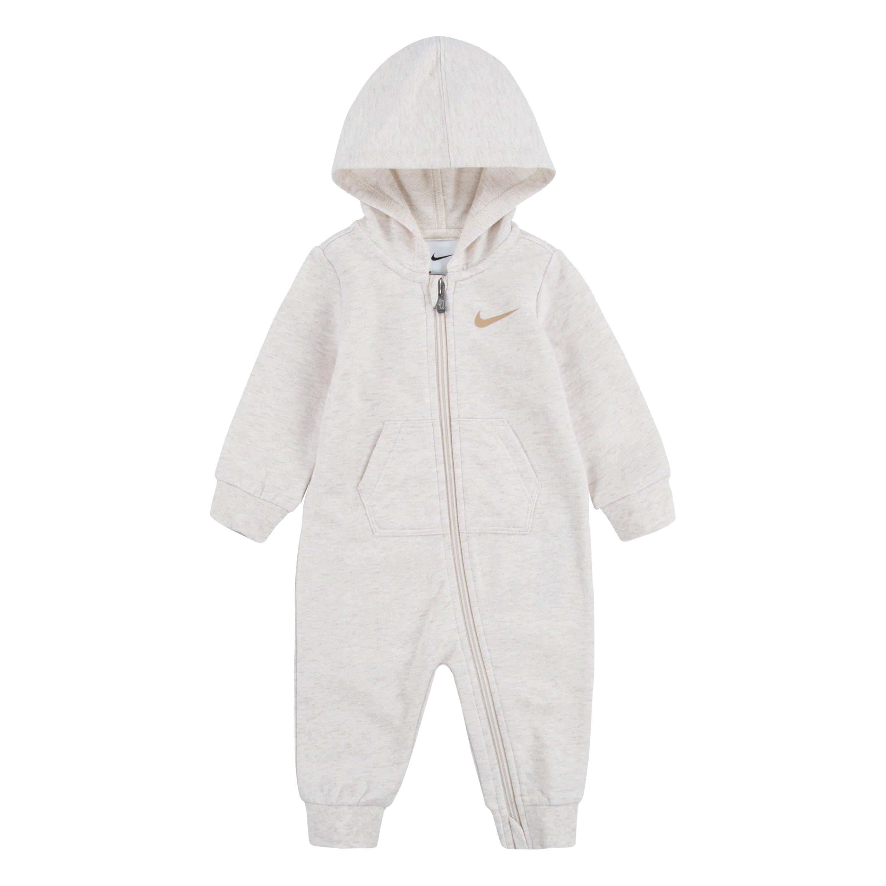 Nike Essentials Hooded Infant Boys' Ivory Coverall