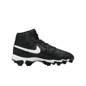 Jordan 1 Mid "Black/White" Grade School Boys' Multisport Cleat