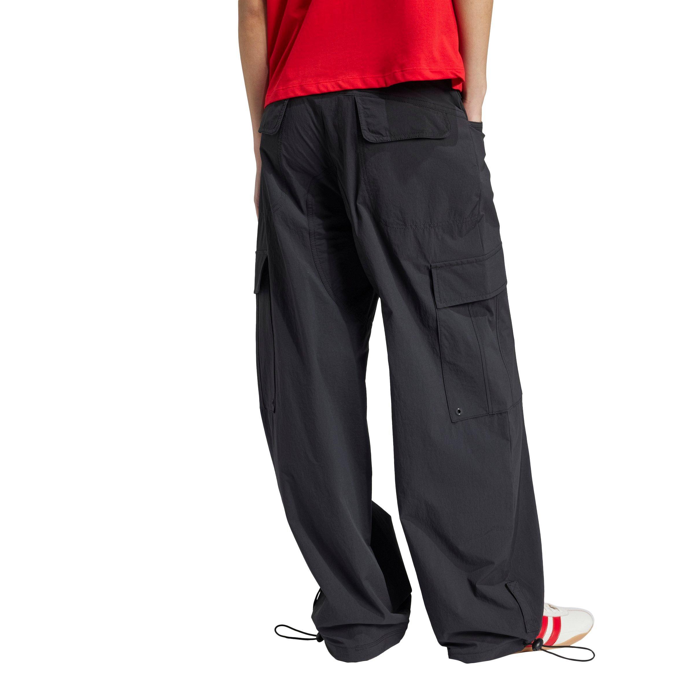 adidas Originals Women's Premium Essentials Cargo Tracksuit Bottoms -Black - BLACK Thumbnail View 2