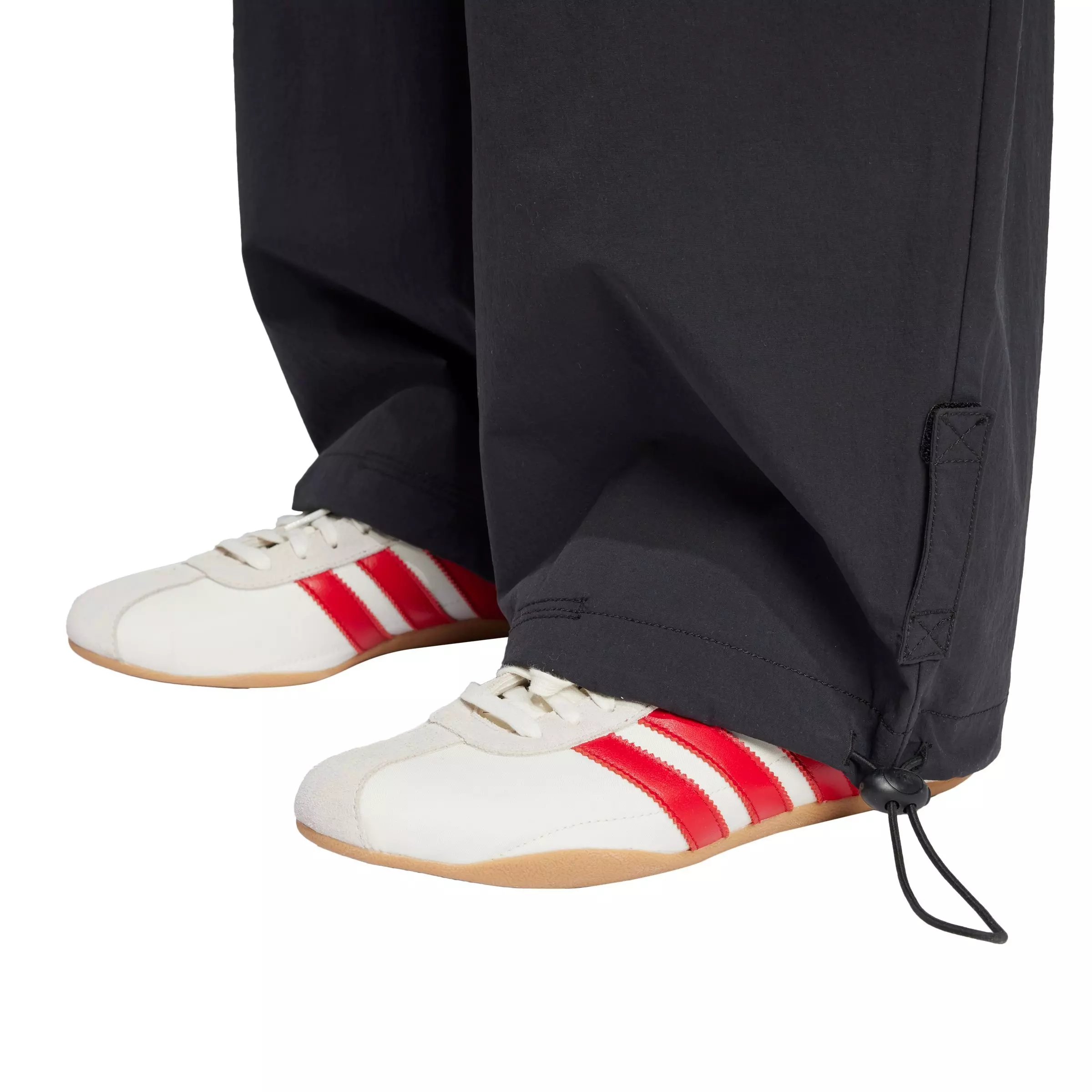 adidas Originals Women's Premium Essentials Cargo Tracksuit Bottoms -Black - BLACK