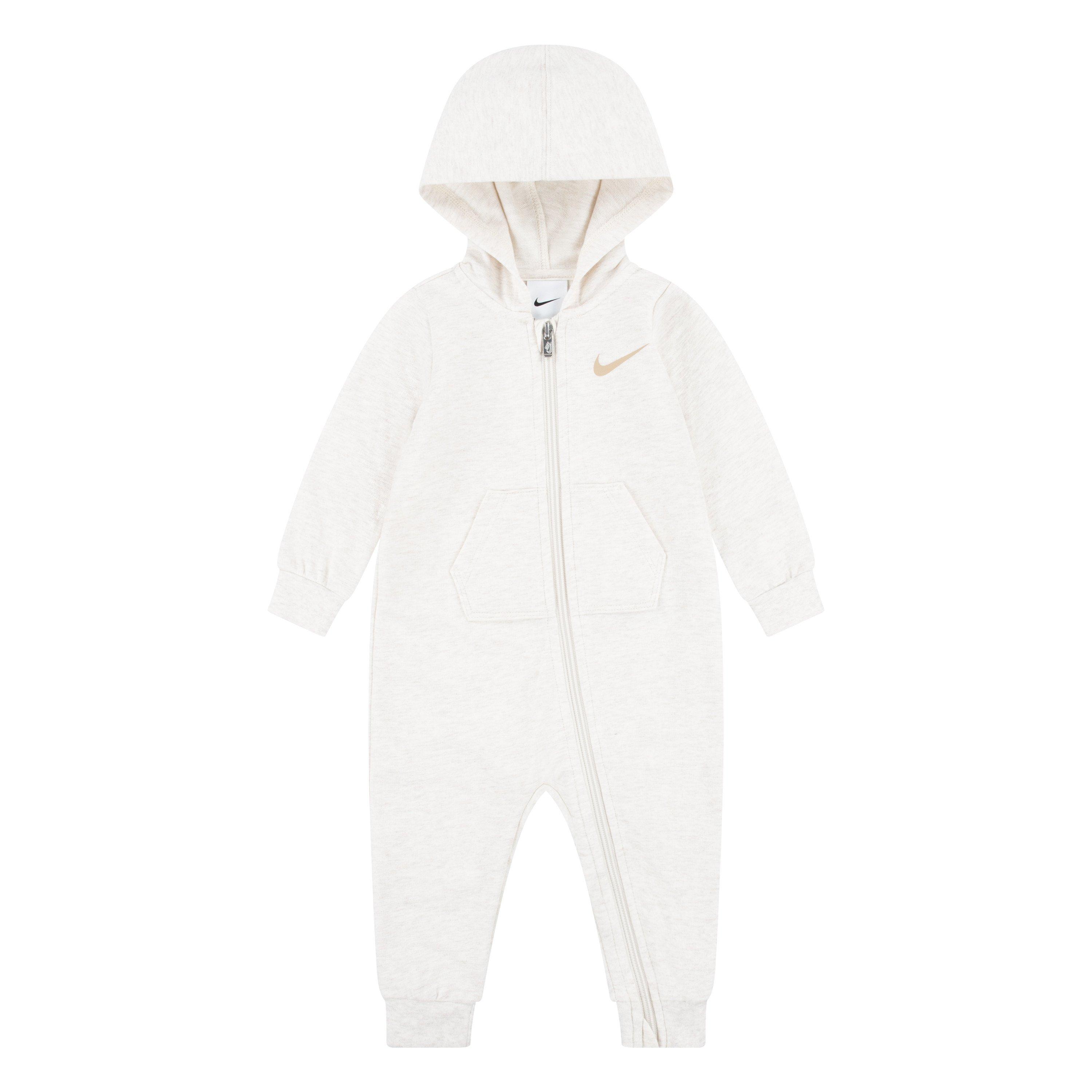 Nike Essentials Hooded Toddler Boys' Ivory Coverall