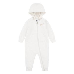 Nike Toddler Boys' Essentials Hooded Coverall -Ivory