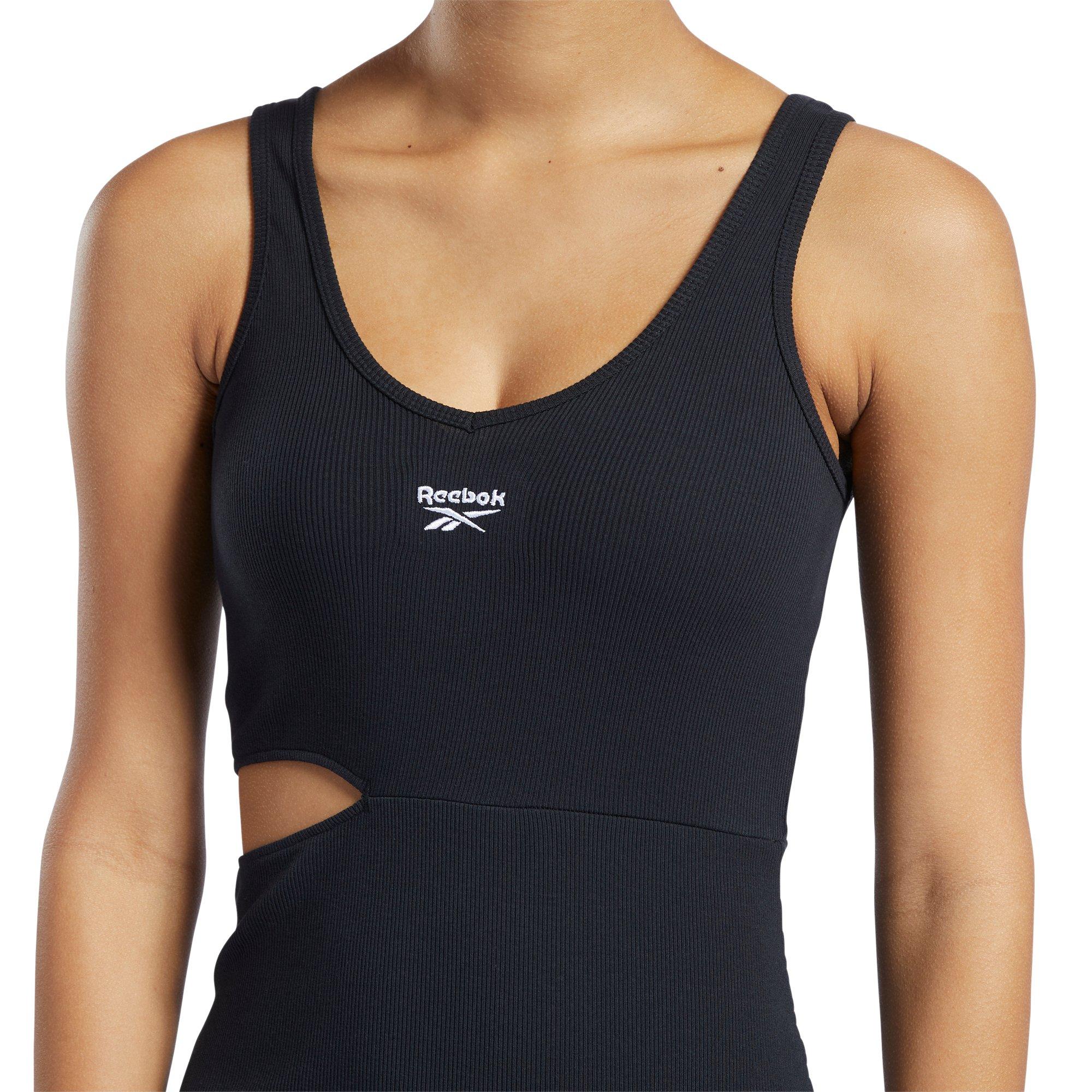 Reebok Women's Classics Slim Dress-Black - BLACK Thumbnail View 3