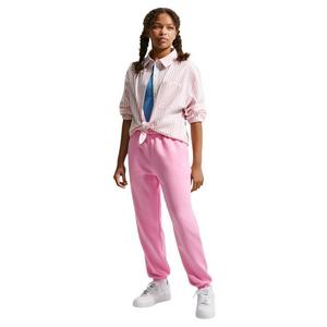 Nike Big Girls' Sportswear Studio Fleece Loose Pants - Pink