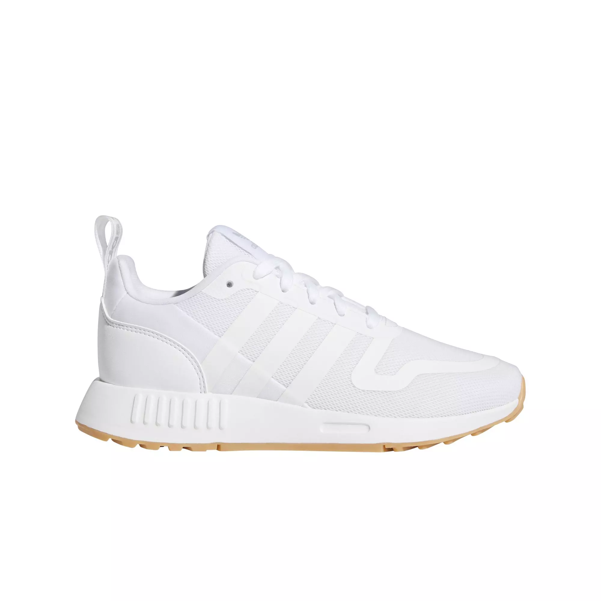 adidas Originals Multix "White/Tan" Grade School Girls' Shoe - WHITE/GREY