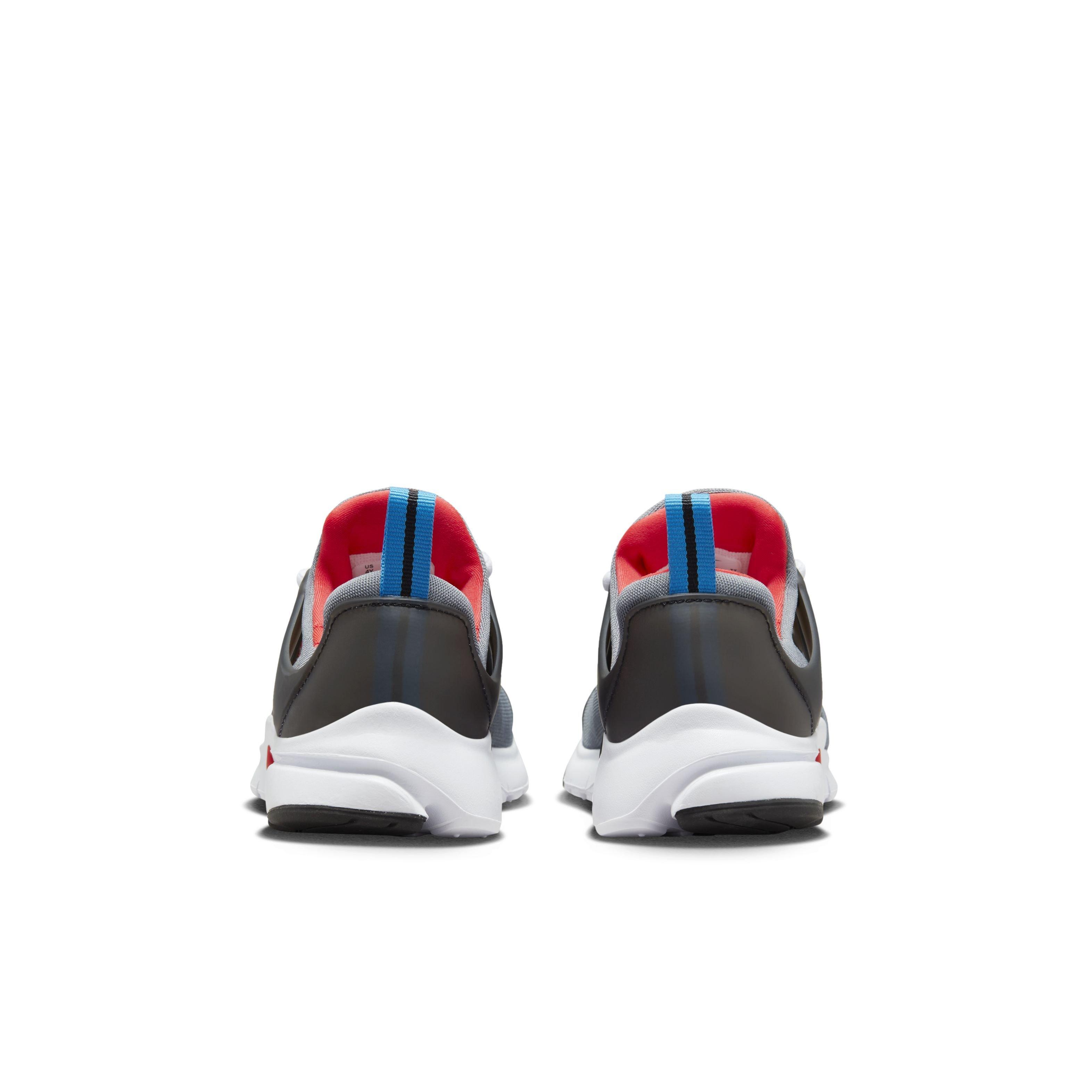 Nike Presto Grade School Boys' "Cool Grey/Black/White/Light Crimson" Shoe