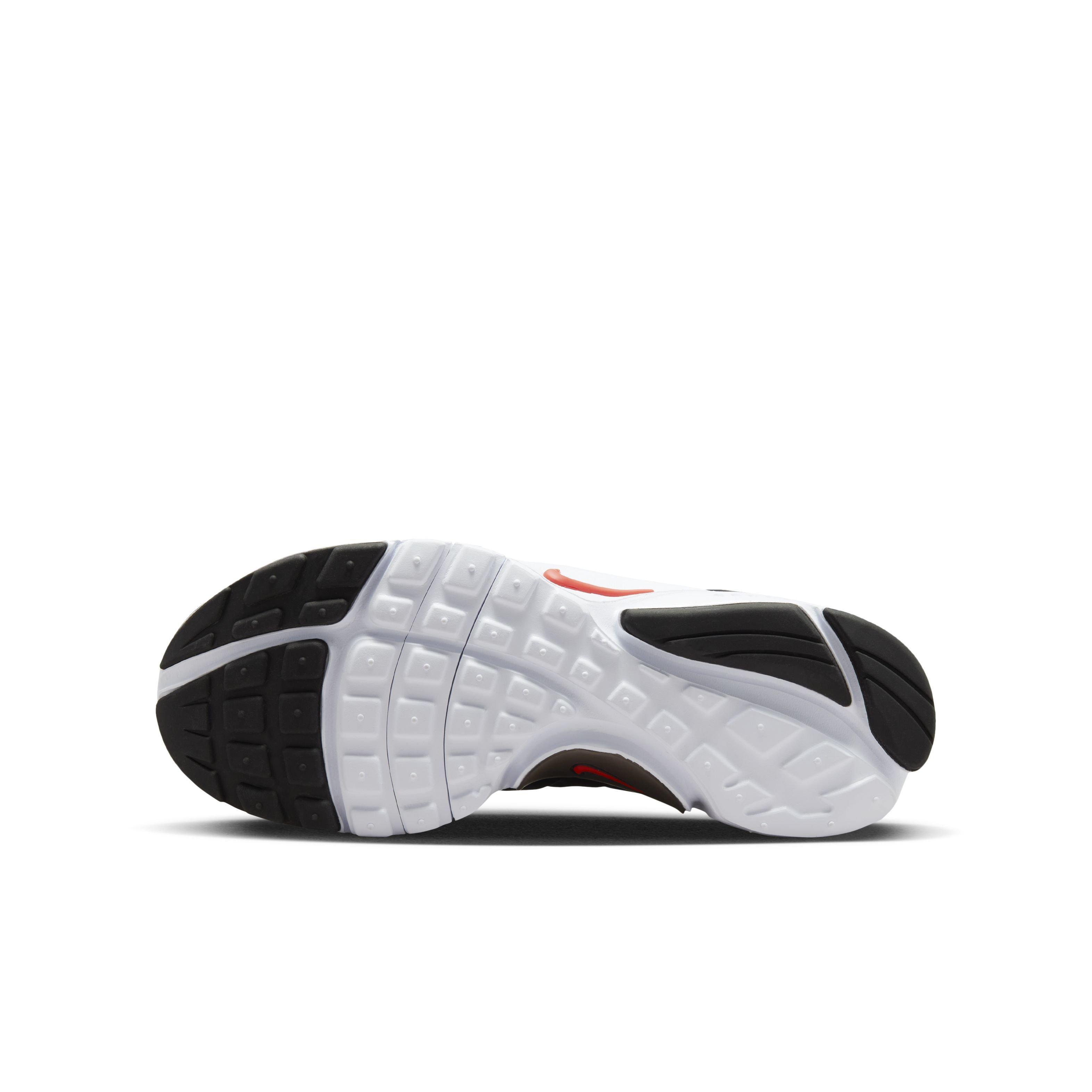 Nike Presto Grade School Boys' "Cool Grey/Black/White/Light Crimson" Shoe