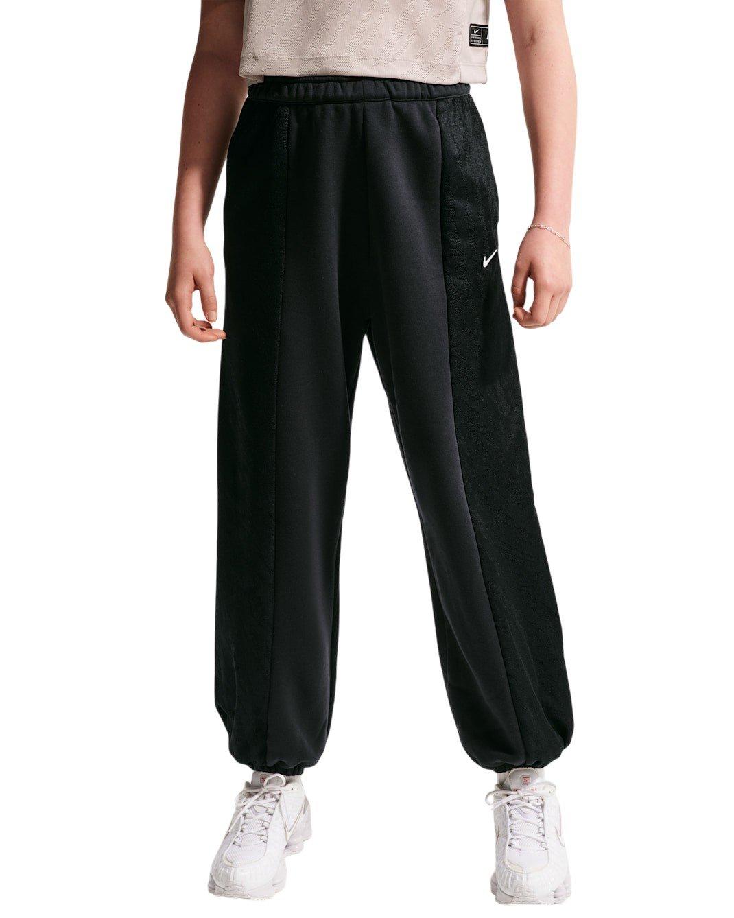 Nike Sportswear Big Girls' Black Fleece Pants