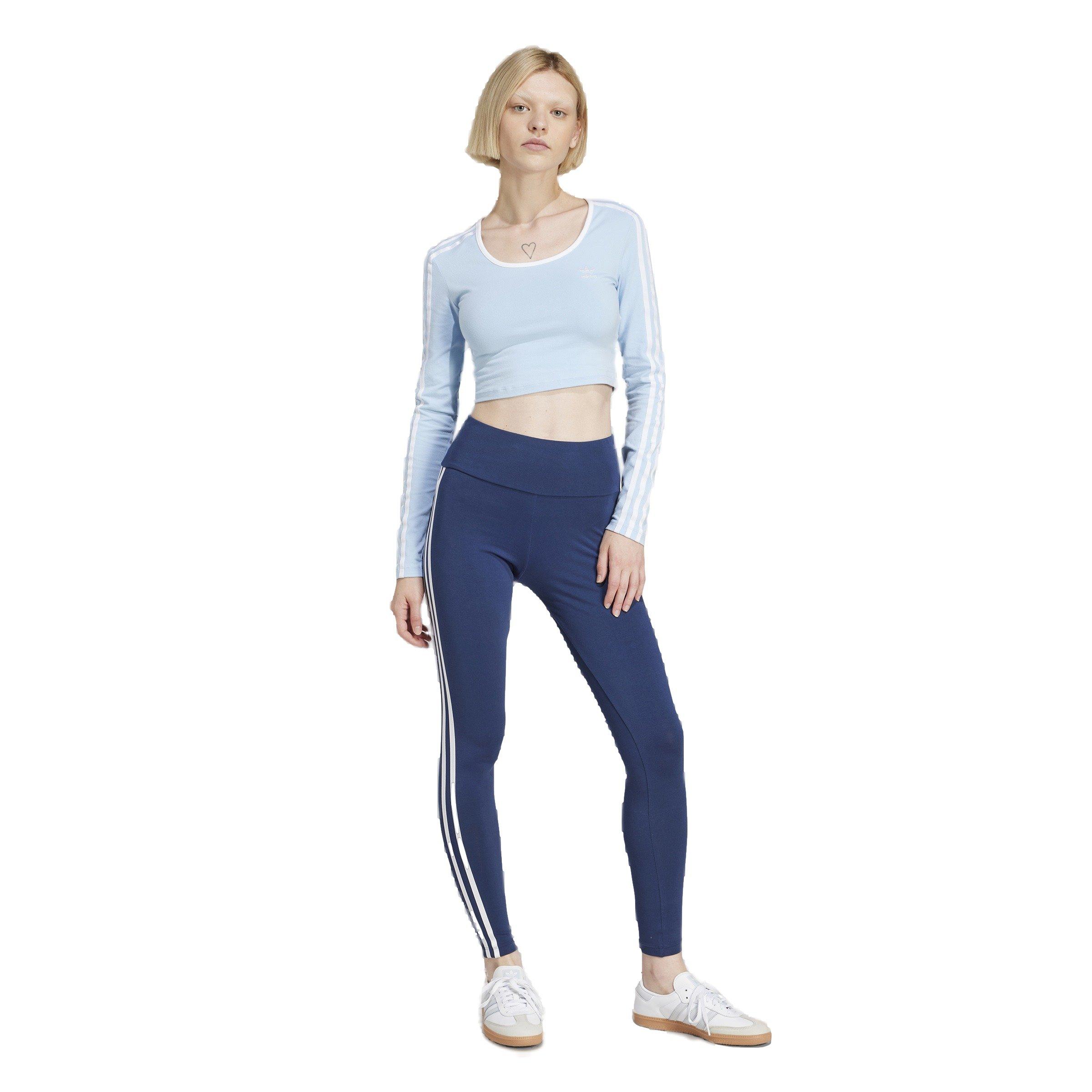 adidas Originals adicolor 3-Stripes Women's Blue Leggings