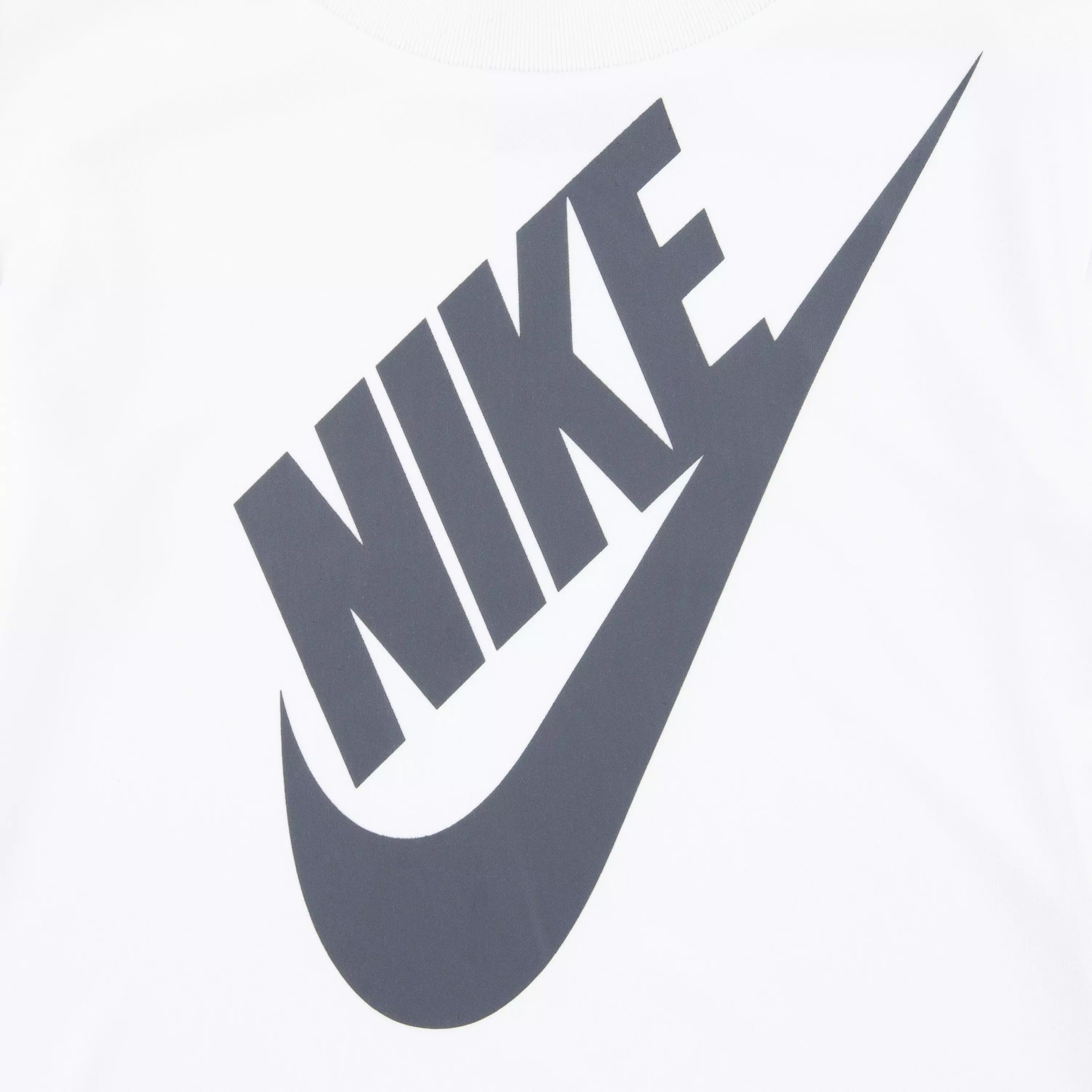 Nike Infant Boys' Dri-FIT Futura Mesh 2-Piece Short Set - White/Navy - WHITE/NAVY