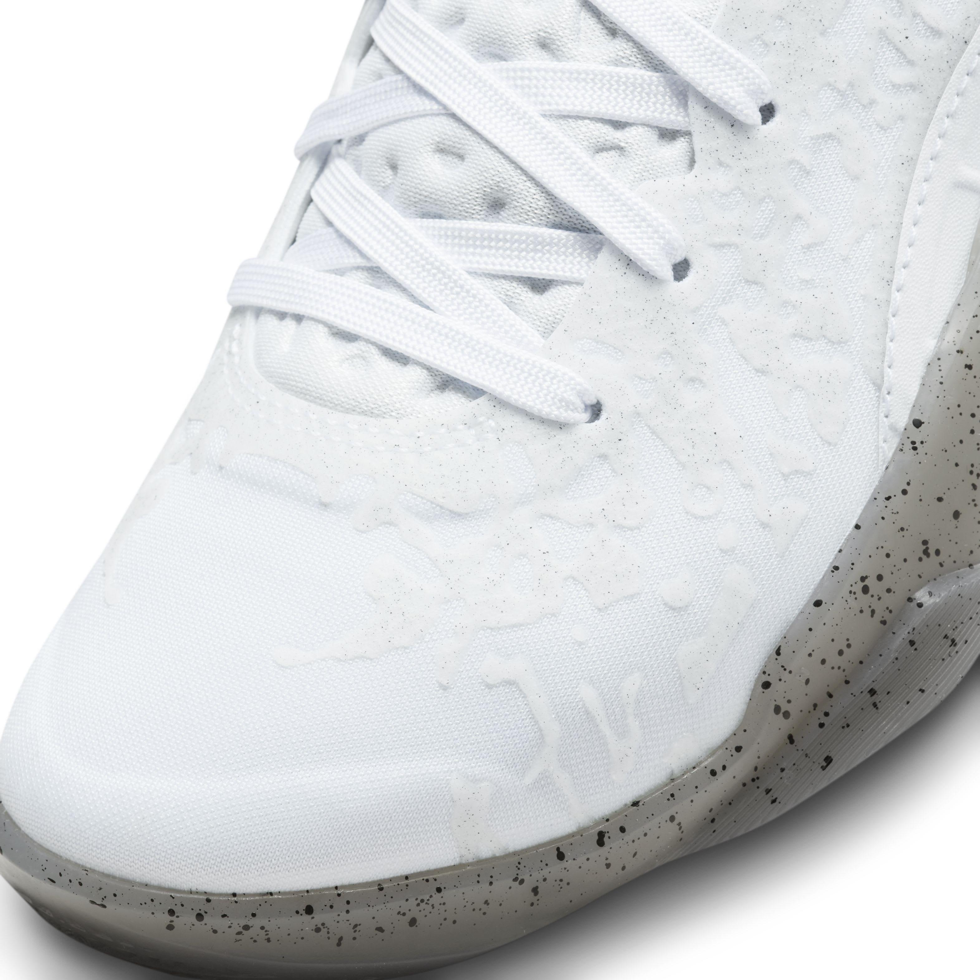 Jordan Zion 3 Fresh Paint Grade School Boys' "White/Cement Grey/Pure Platinum/Red" Basketball Shoe