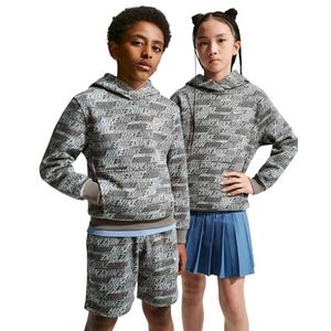 Nike Big Kids' Sportswear Club Fleece Pullover Hoodie - Cave Stone