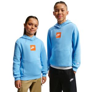Nike Big Kids' Sportswear Club French Terry Hoodie - Football Blue