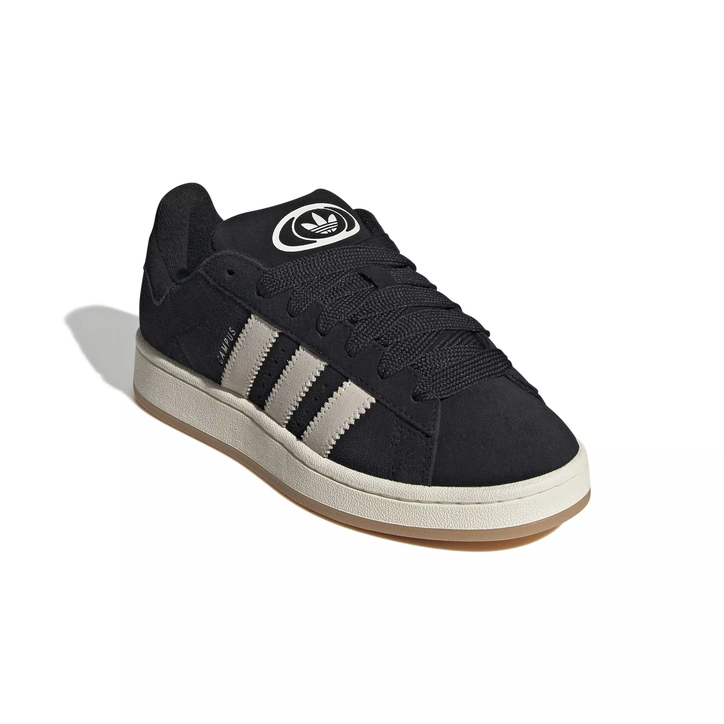 adidas Originals Campus 00s "Core Black/Cream White/Wonder White" Women's Shoe - BLACK/CREAM/WHITE