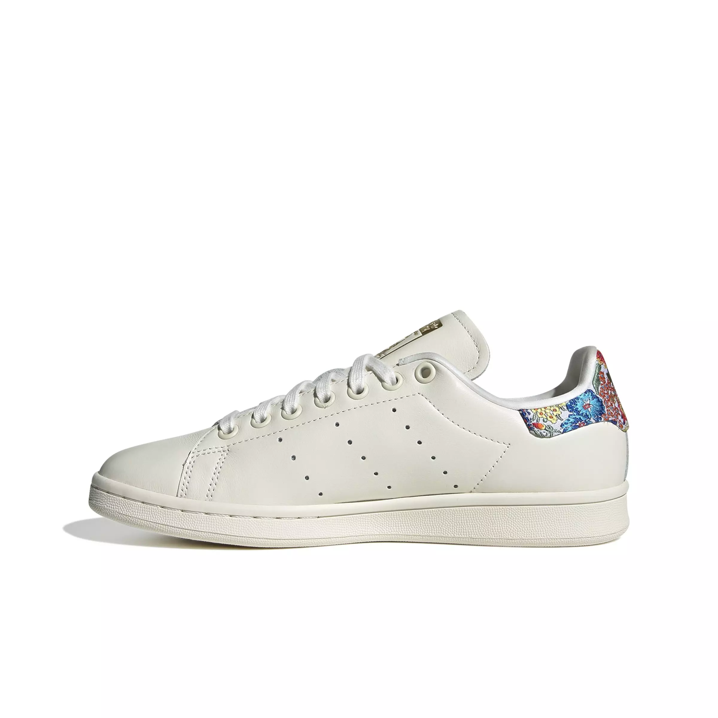 adidas Originals Stan Smith x Liberty London "Off White/Gold Metallic" Women's Shoe - OFF WHITE/GOLD