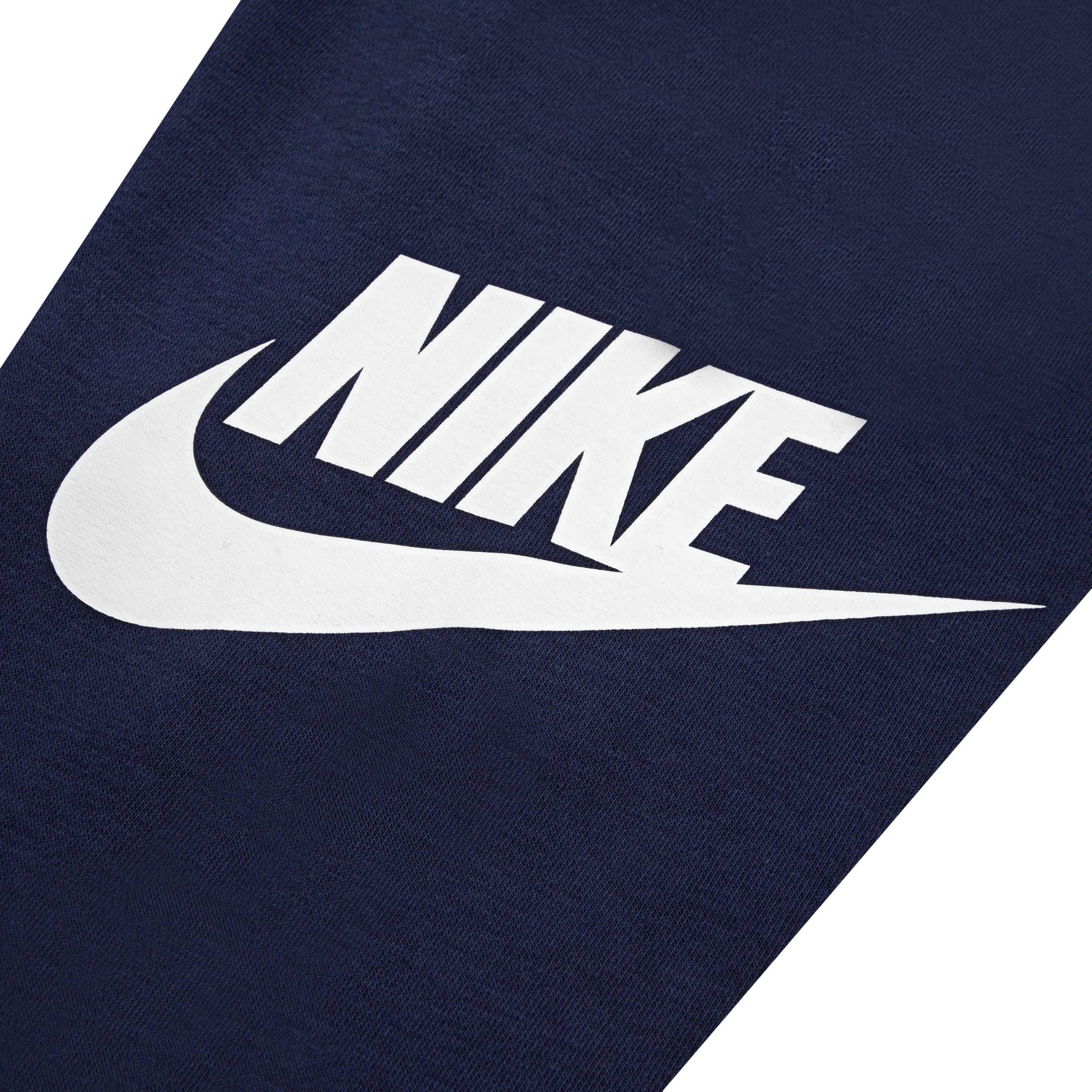Nike Toddler Sportswear Club Fleece Hoodie Set - Navy - NAVY Thumbnail View 4