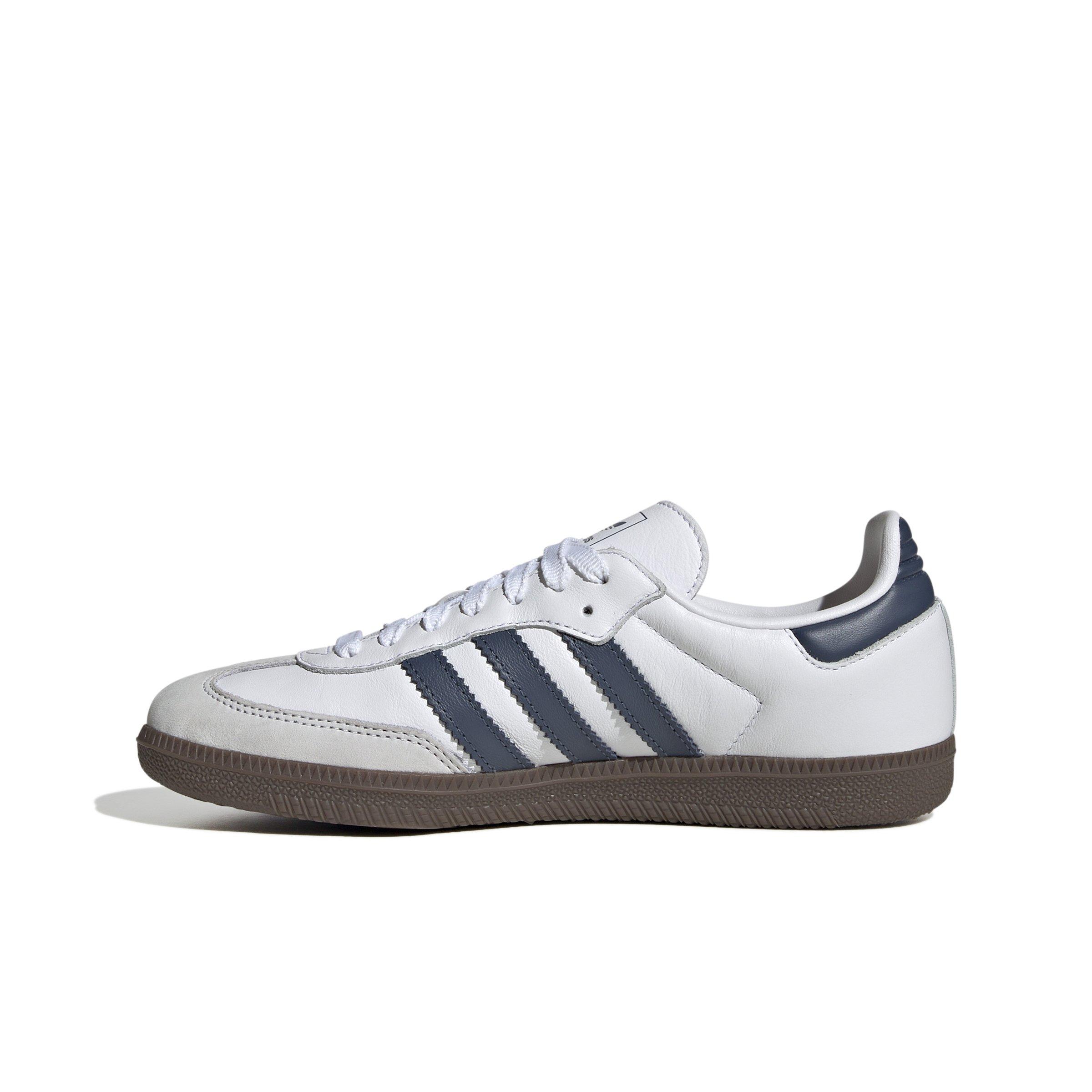 adidas Originals Samba OG "Ftwr White/Preloved Ink/Dash Grey" Women's Shoe - WHITE/INK/GREY Thumbnail View 2