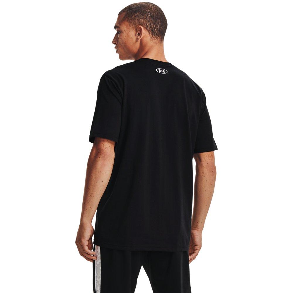 Under Armour Men's ABC Camo Boxed Logo Tee - Black - BLACK Thumbnail View 2