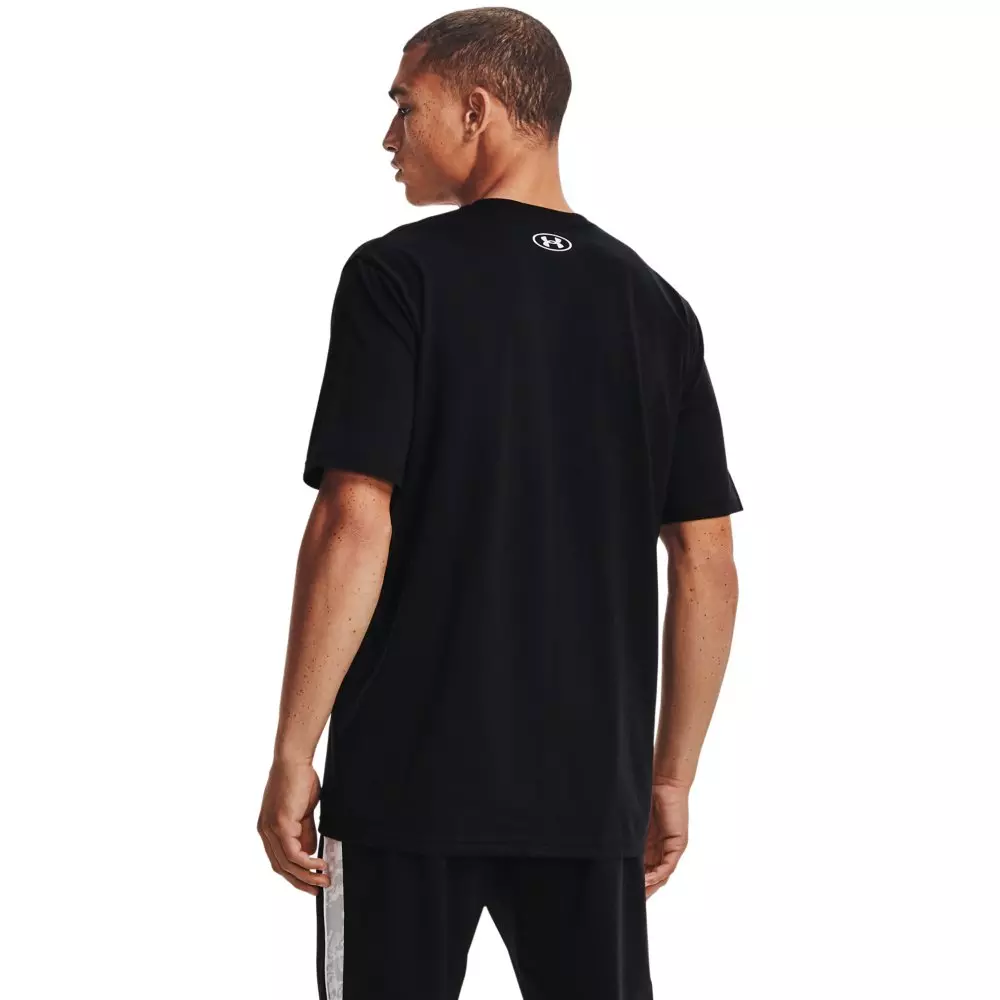 Under Armour Men's ABC Camo Boxed Logo Tee - Black - BLACK