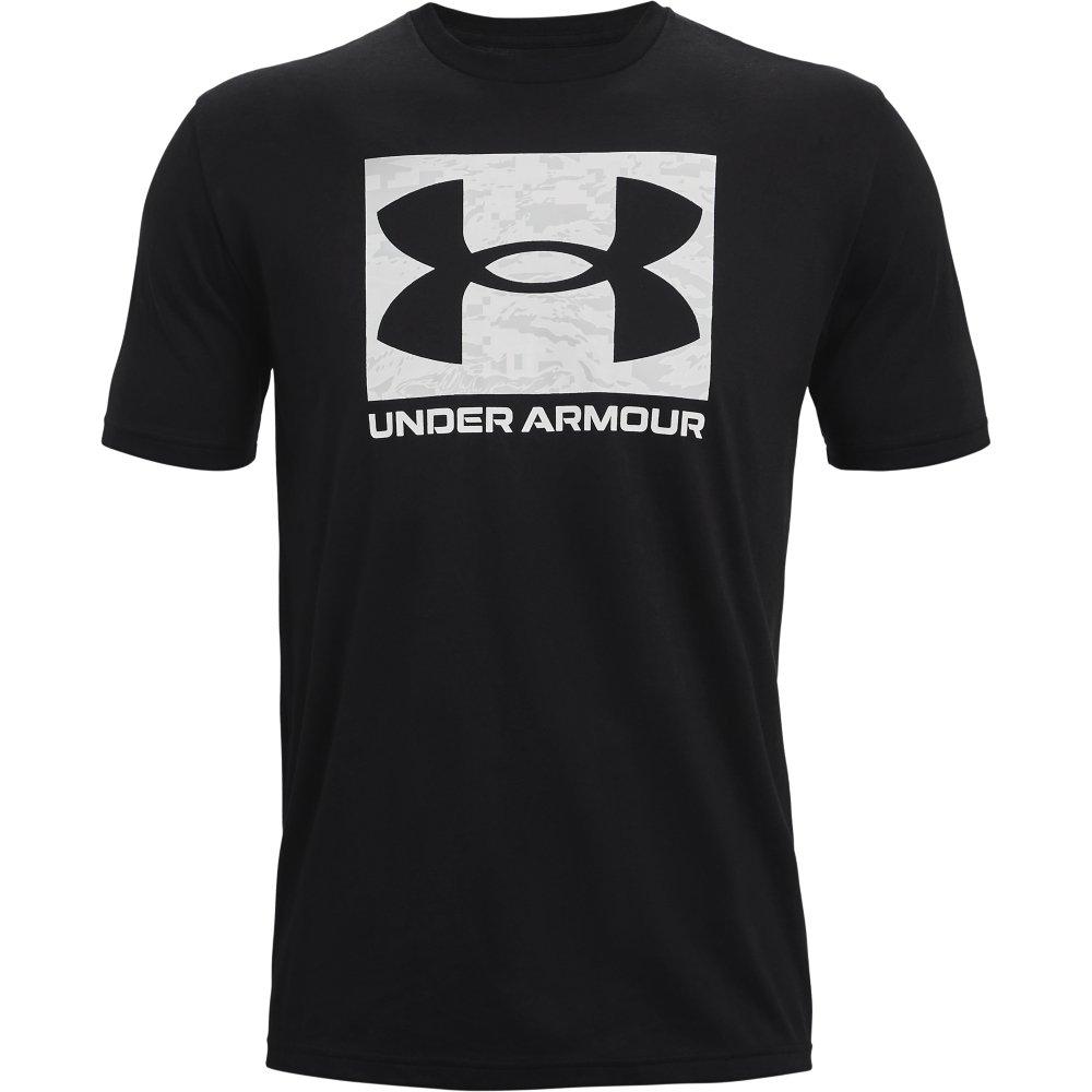 Under Armour Men's ABC Camo Boxed Logo Tee - Black - BLACK Thumbnail View 5