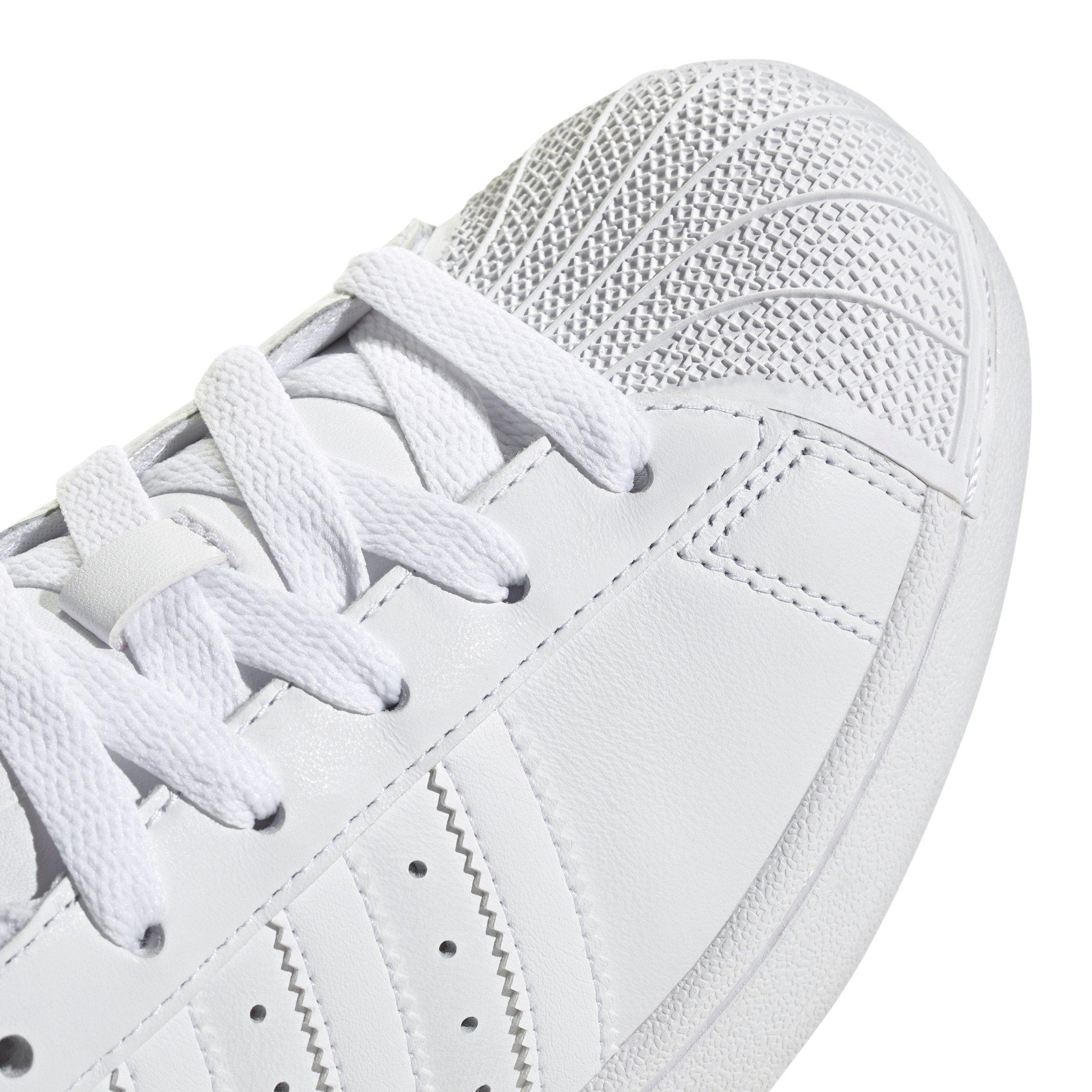 adidas Originals Superstar II "Ftwr White/Ftwr White/Core Black" Women's Shoe - WHITE/WHITE/BLACK Thumbnail View 8