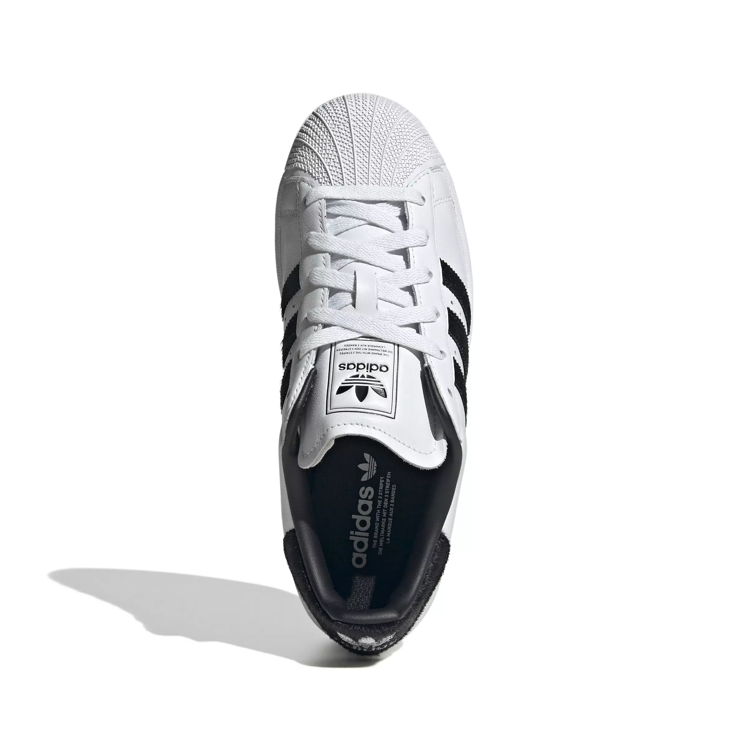 adidas Originals Superstar II "Ftwr White/Core Black/Ftwr White" Women's Shoe - WHITE/BLACK/WHITE