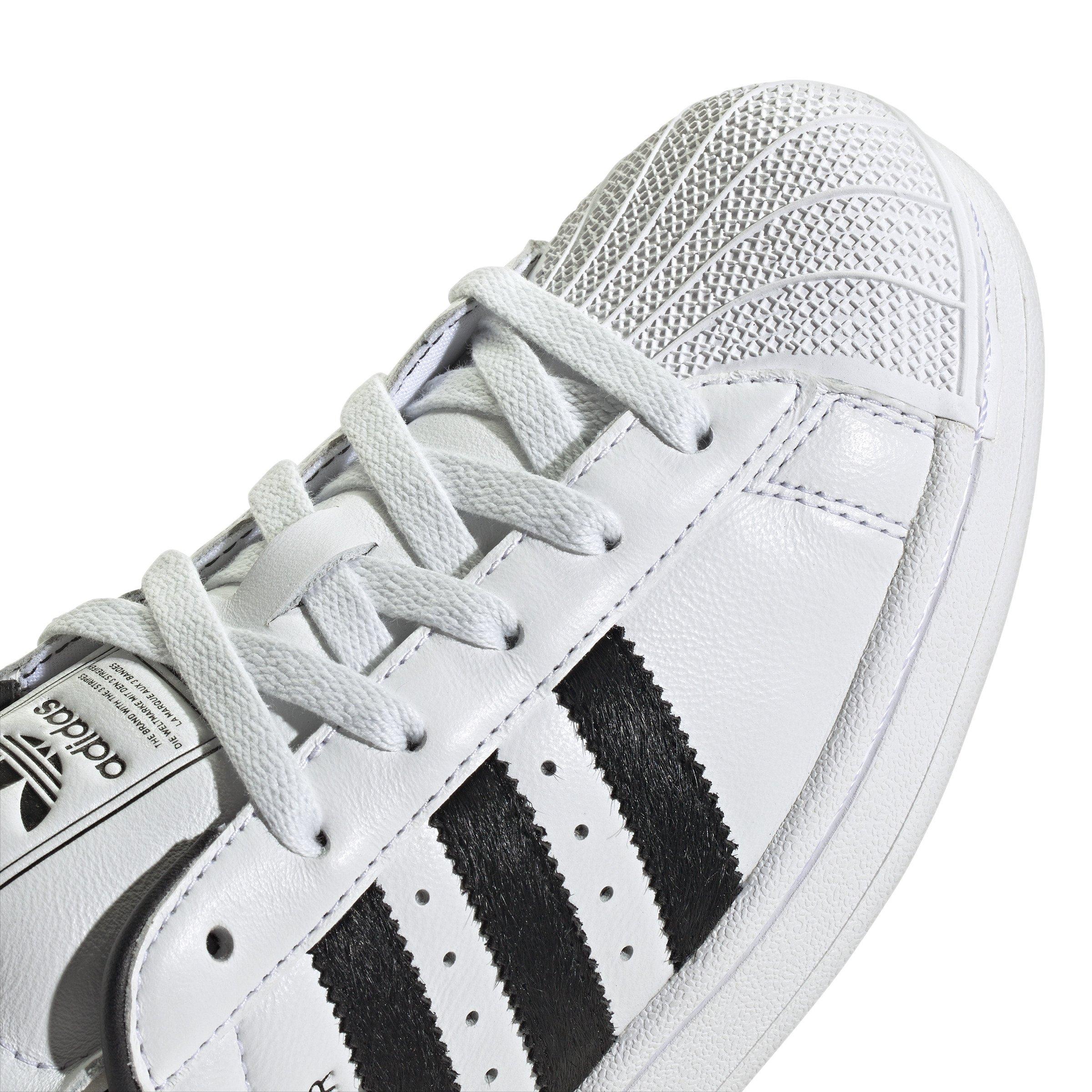 adidas Originals Superstar II "Ftwr White/Core Black/Ftwr White" Women's Shoe - WHITE/BLACK/WHITE Thumbnail View 7
