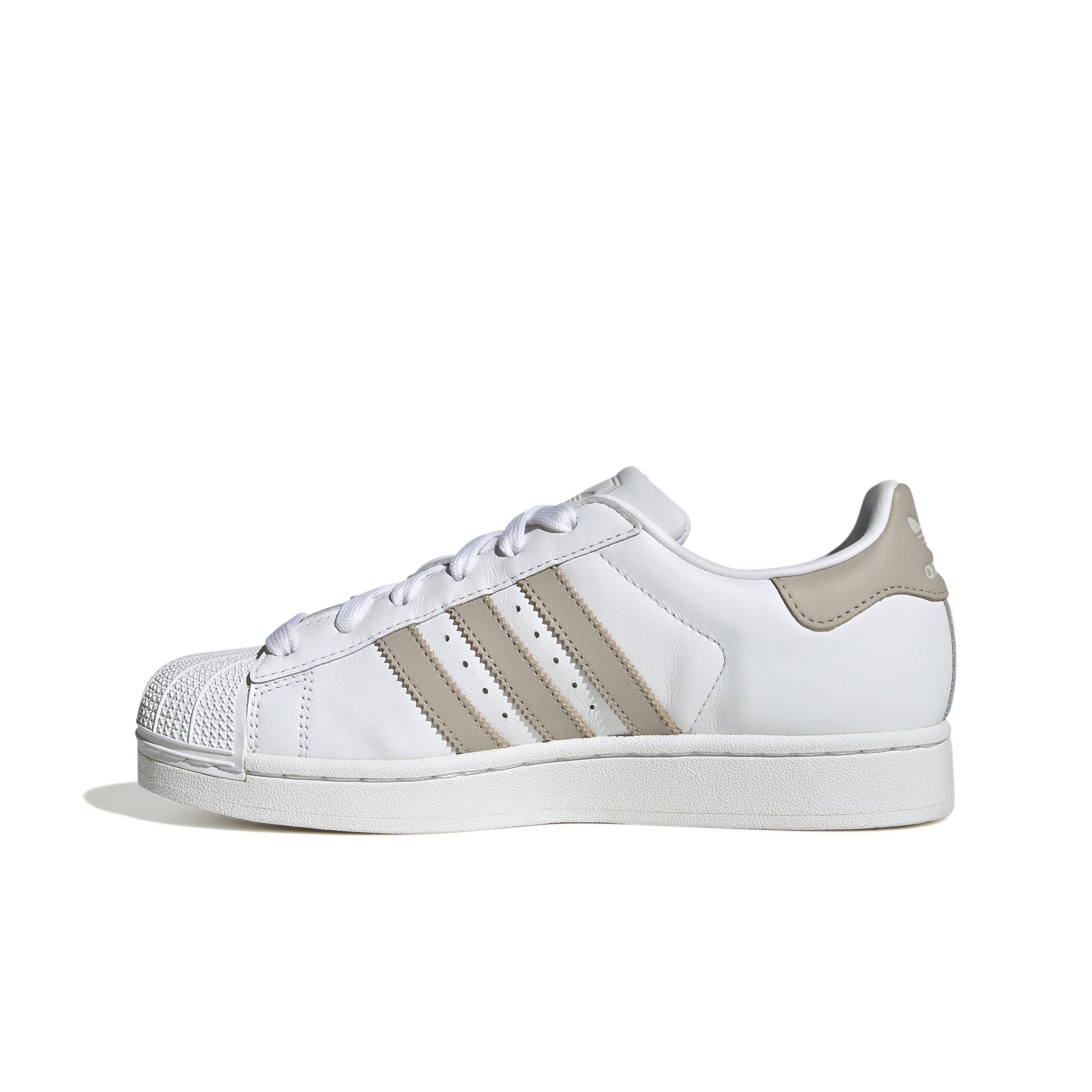 adidas Originals Superstar II "Ftwr White/Wonder Beige/Alumina" Women's Shoe - WHITE/BEIGE/ALUMINA Thumbnail View 2