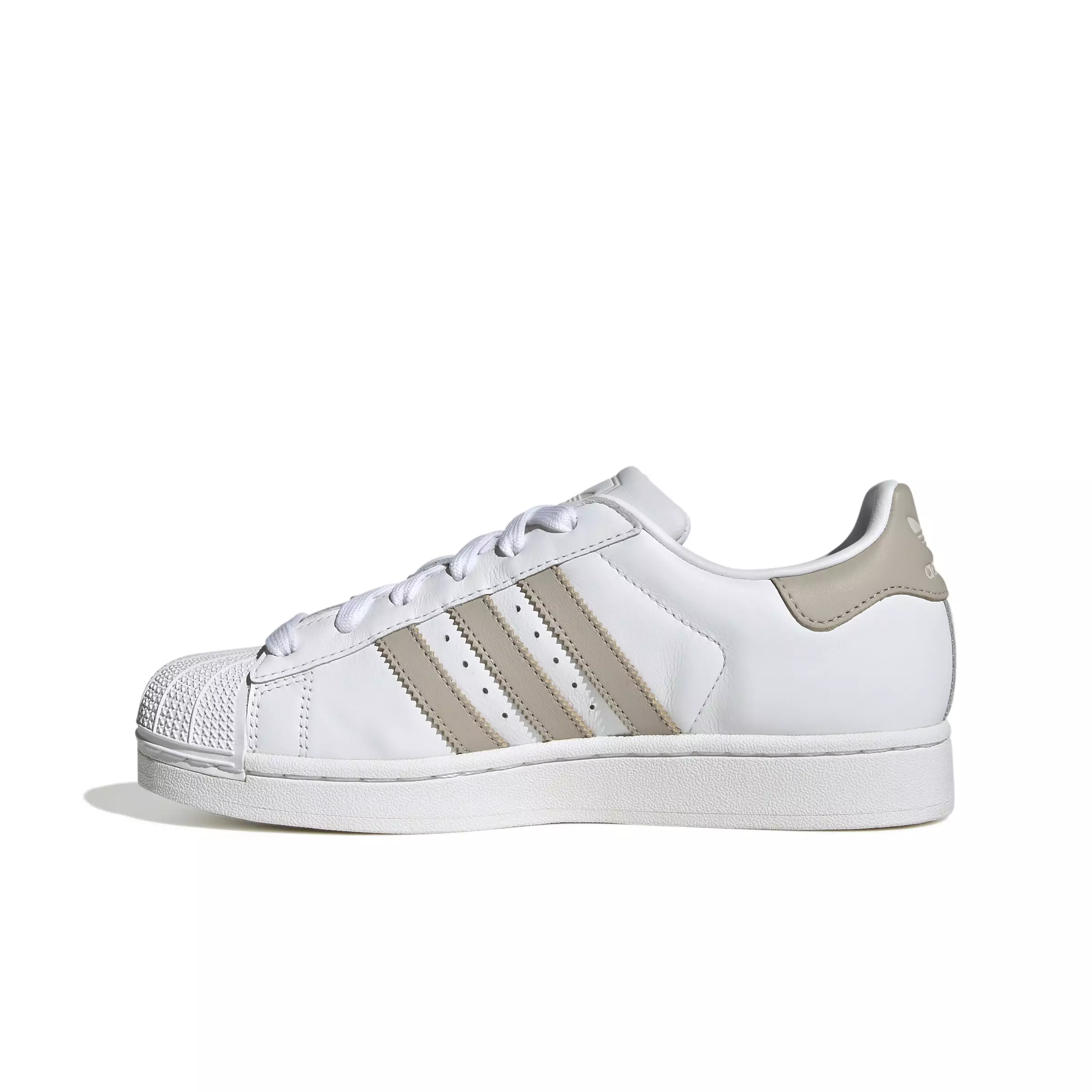 adidas Originals Superstar II "Ftwr White/Wonder Beige/Alumina" Women's Shoe - WHITE/BEIGE/ALUMINA