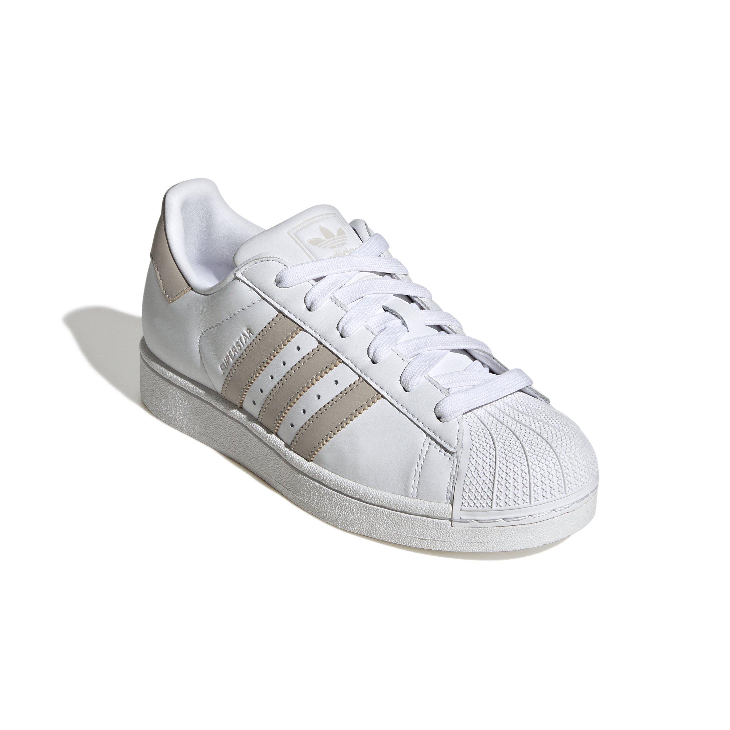 adidas Originals Superstar II "Ftwr White/Wonder Beige/Alumina" Women's Shoe - WHITE/BEIGE/ALUMINA Thumbnail View 3