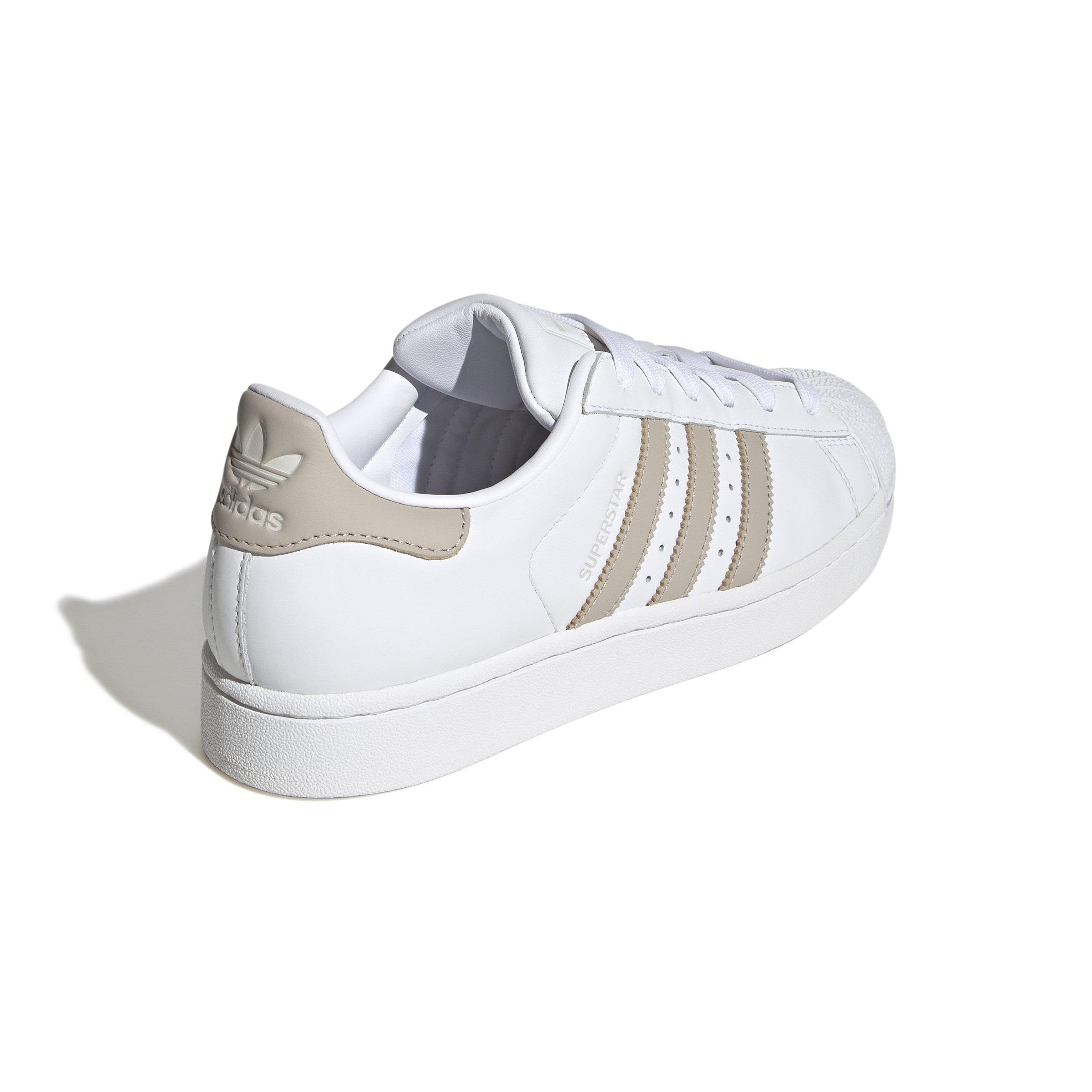 adidas Originals Superstar II "Ftwr White/Wonder Beige/Alumina" Women's Shoe - WHITE/BEIGE/ALUMINA Thumbnail View 4