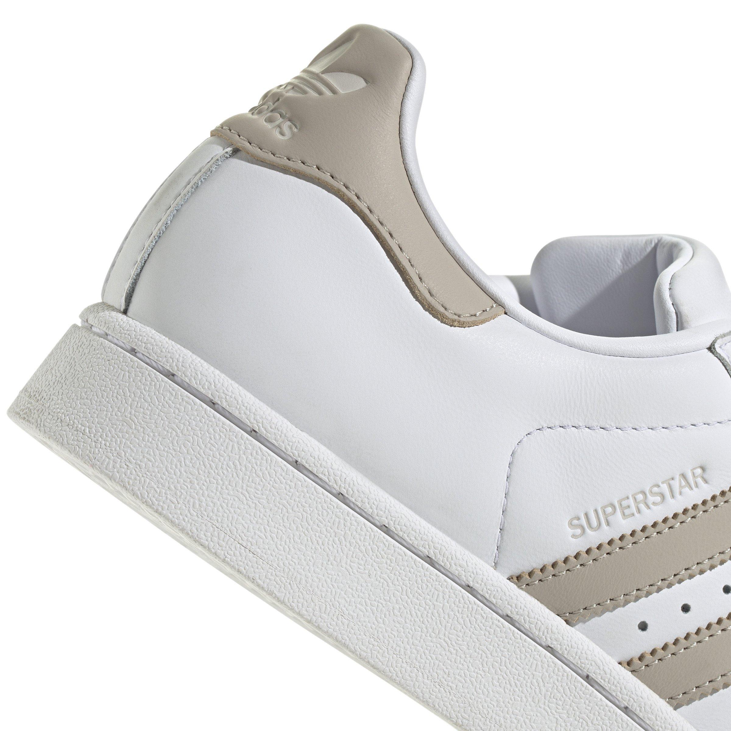 adidas Originals Superstar II "Ftwr White/Wonder Beige/Alumina" Women's Shoe - WHITE/BEIGE/ALUMINA Thumbnail View 8