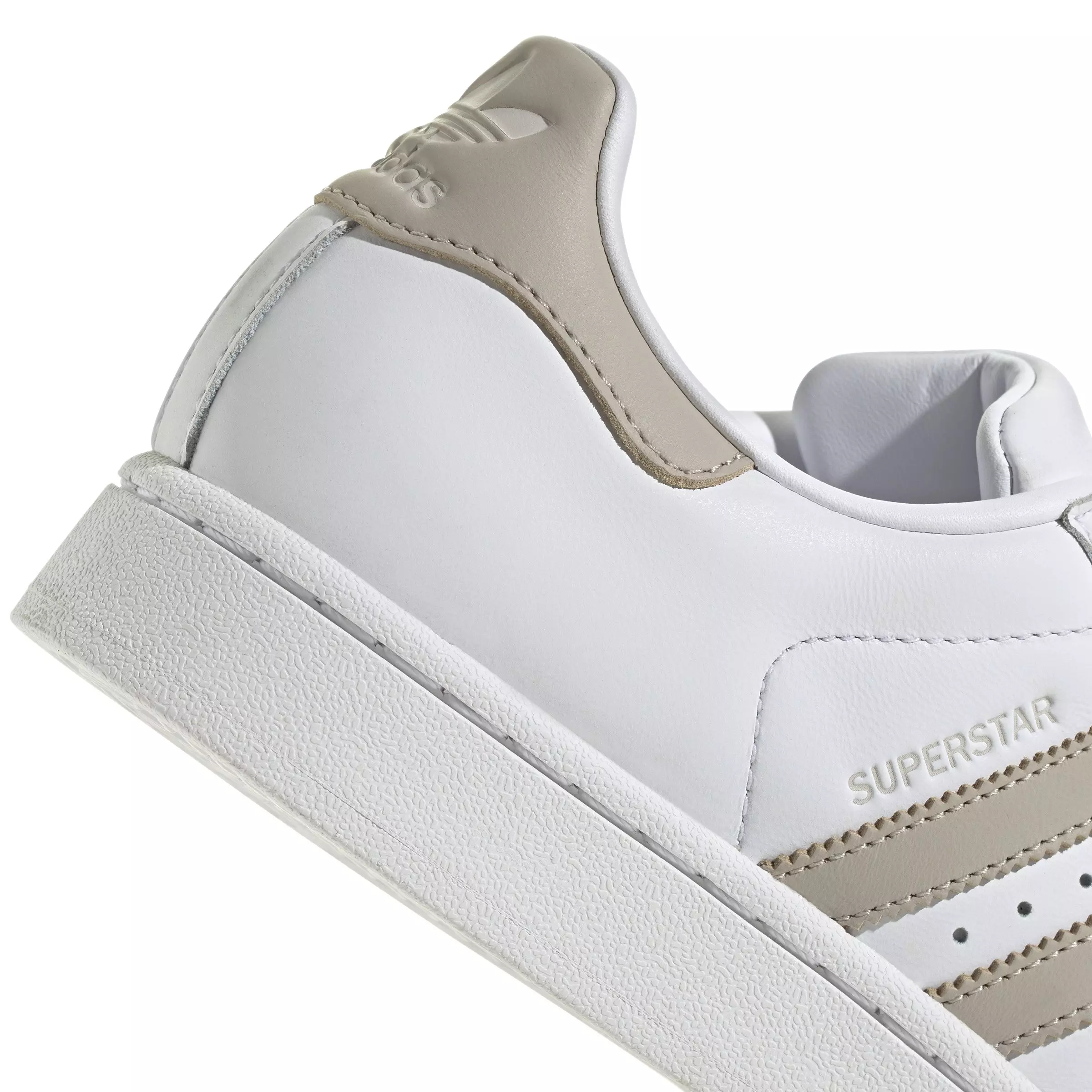 adidas Originals Superstar II "Ftwr White/Wonder Beige/Alumina" Women's Shoe - WHITE/BEIGE/ALUMINA
