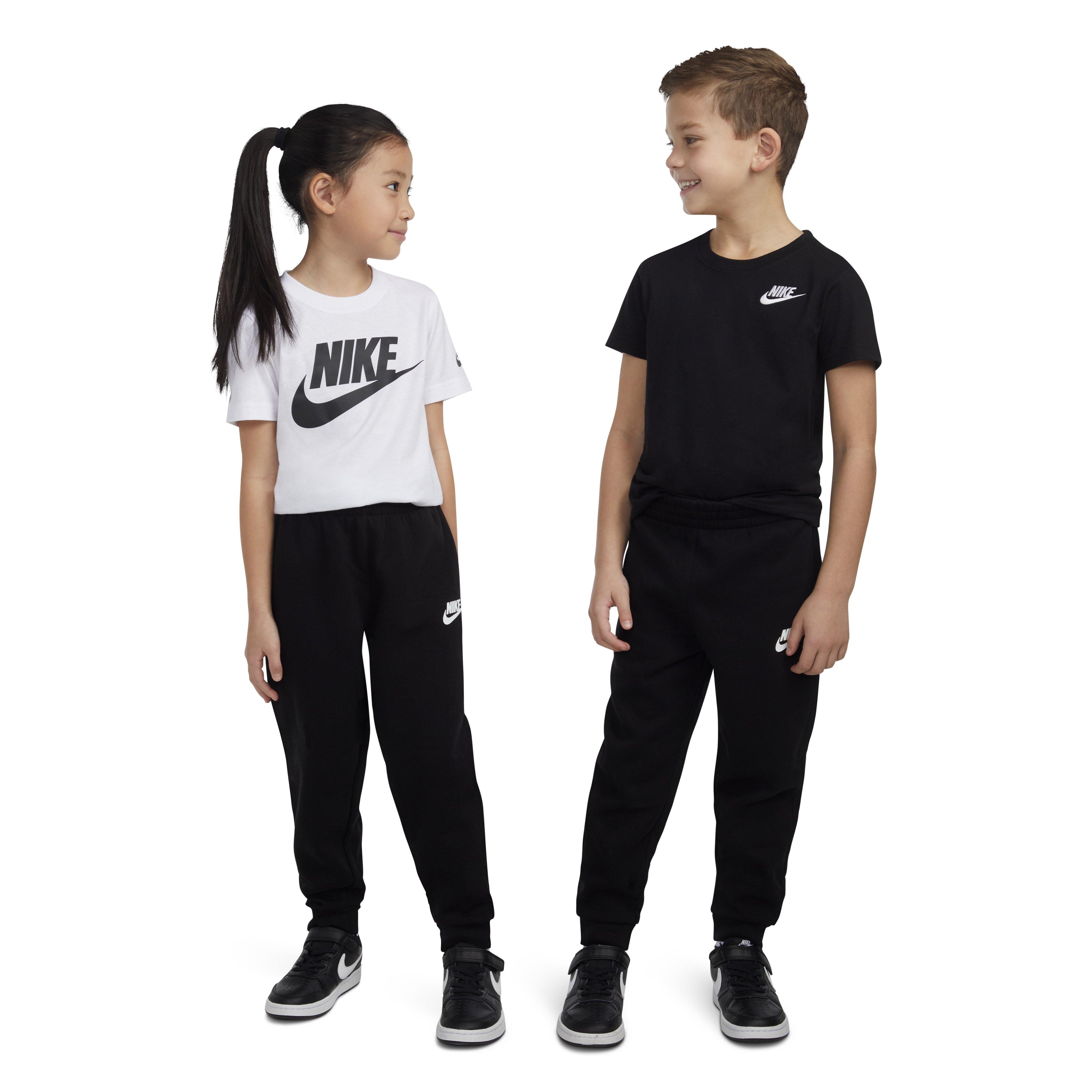 Nike Little Kids' Sportswear Club Fleece Joggers - Black - BLACK Thumbnail View 11