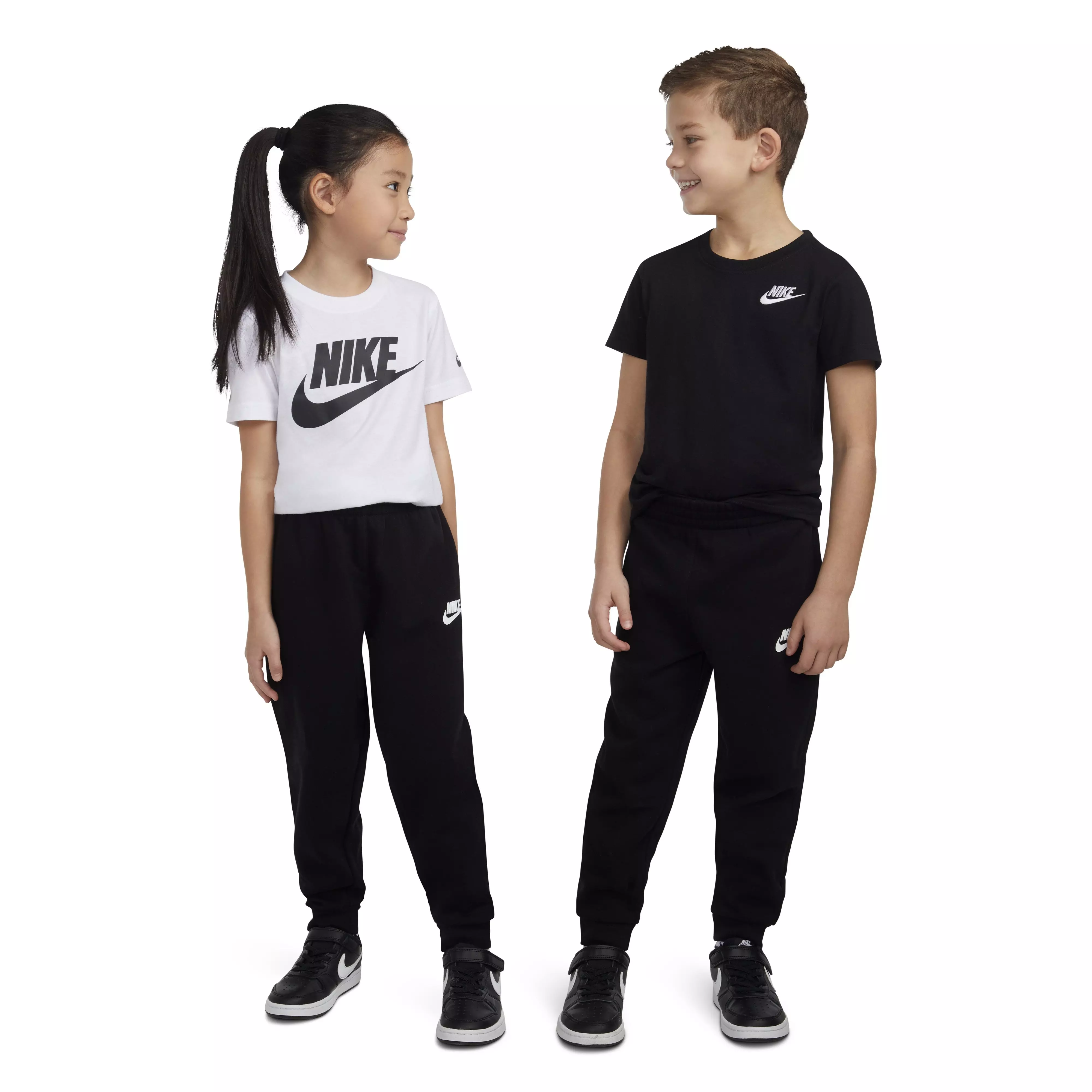 Nike Little Kids' Sportswear Club Fleece Joggers - Black - BLACK