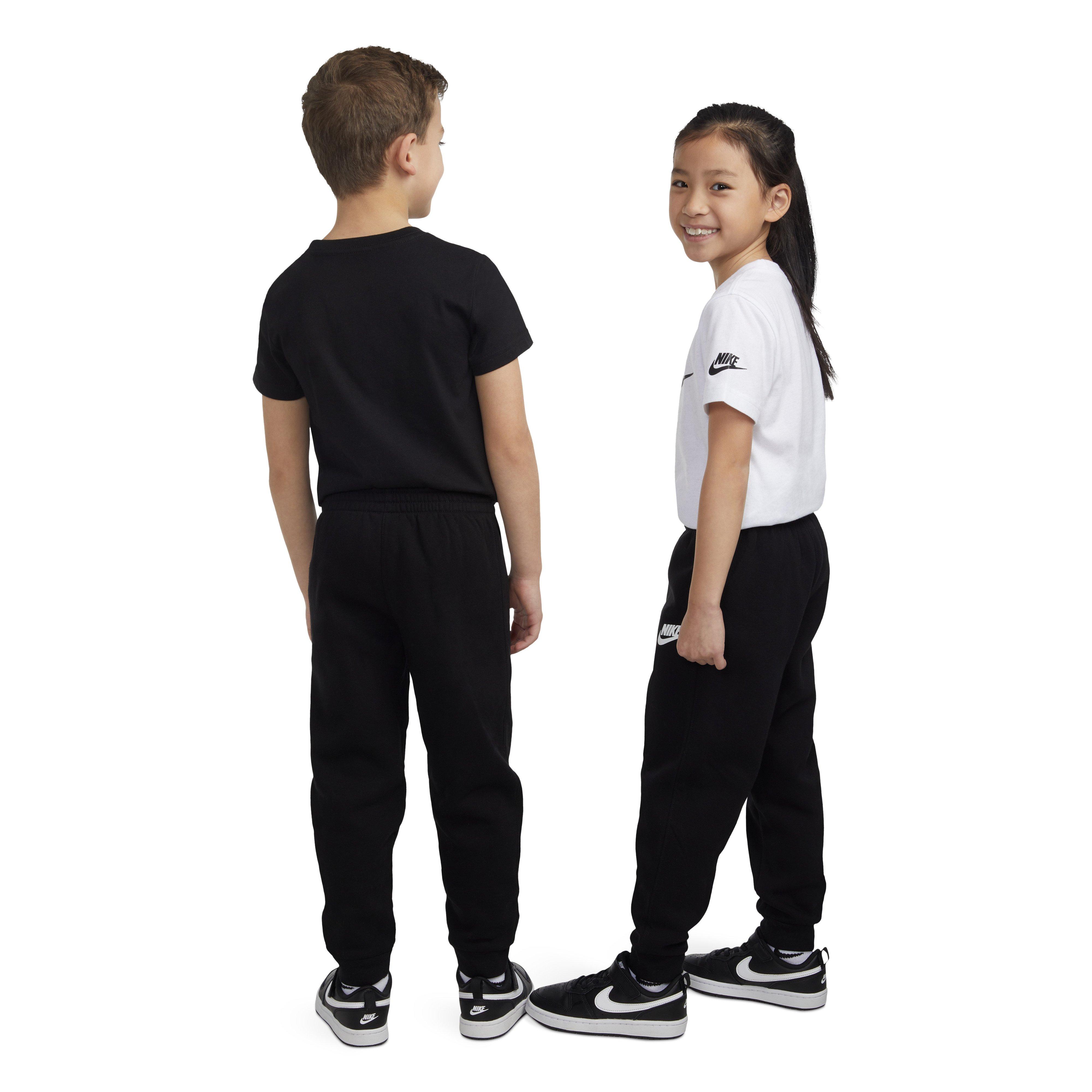 Nike Little Kids' Sportswear Club Fleece Joggers - Black - BLACK Thumbnail View 3