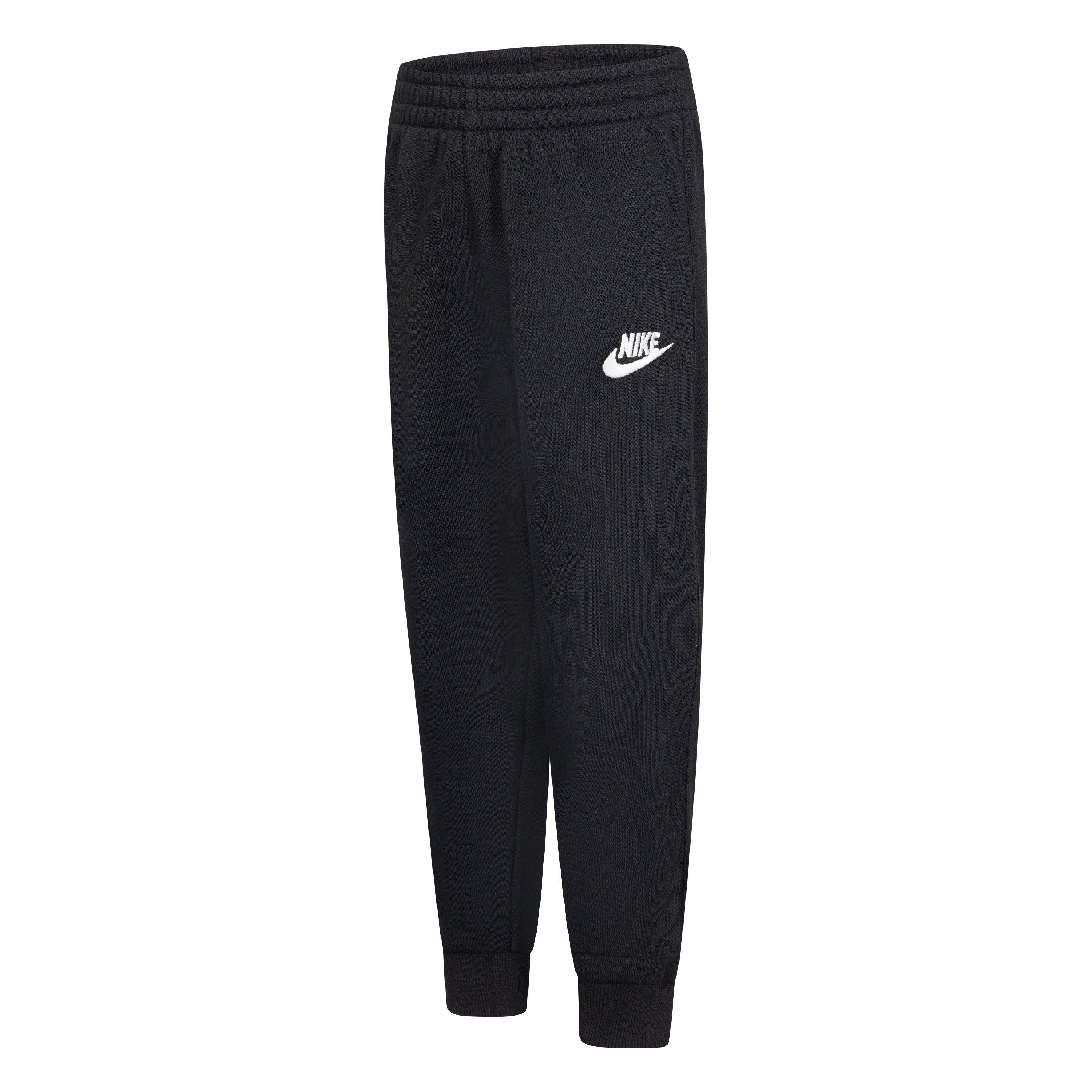 Nike Little Kids' Sportswear Club Fleece Joggers - Black - BLACK Thumbnail View 8