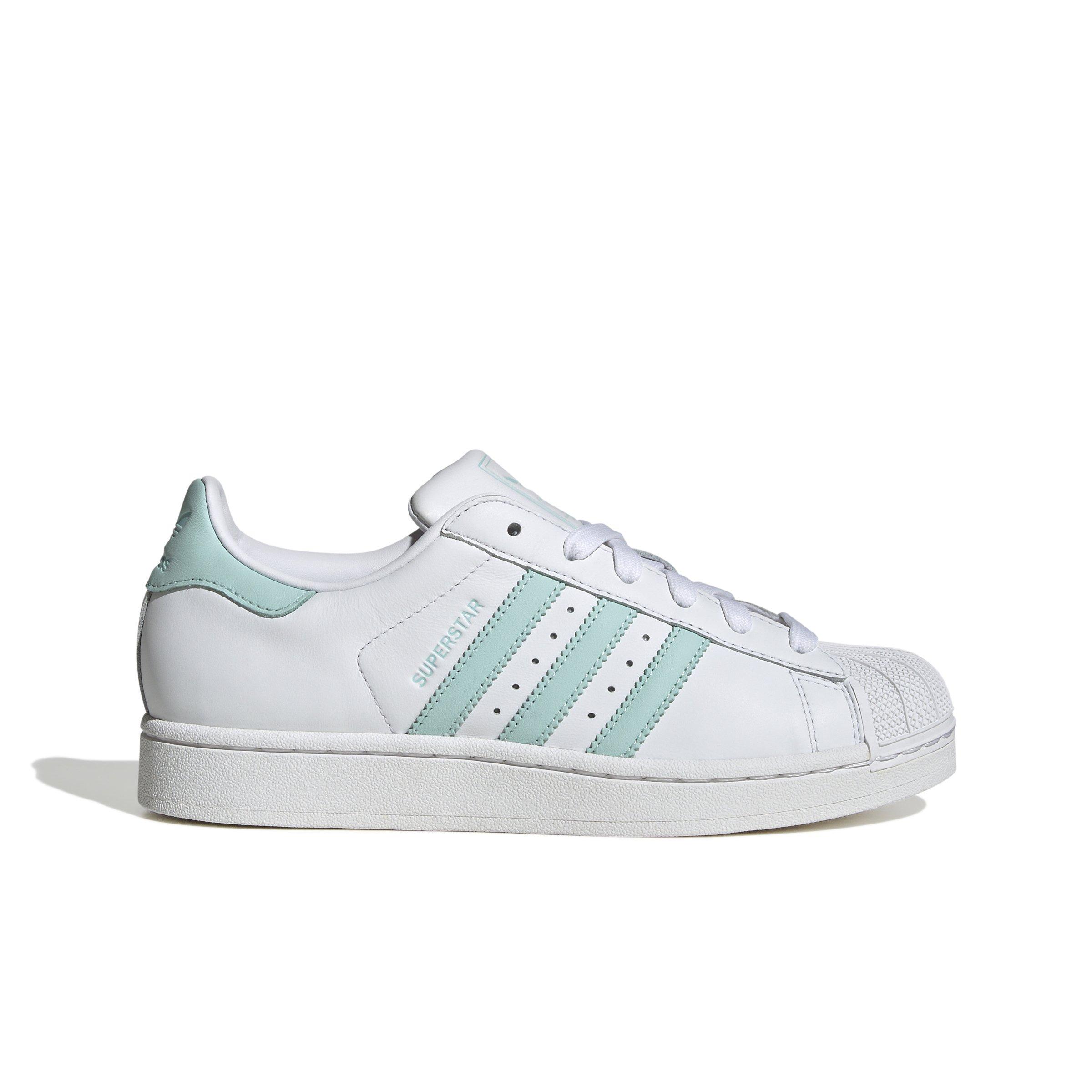 adidas Originals Superstar II "Ftwr White/Semi Flash Aqua/Easy Mint" Women's Shoe - WHITE/AQUA/MINT