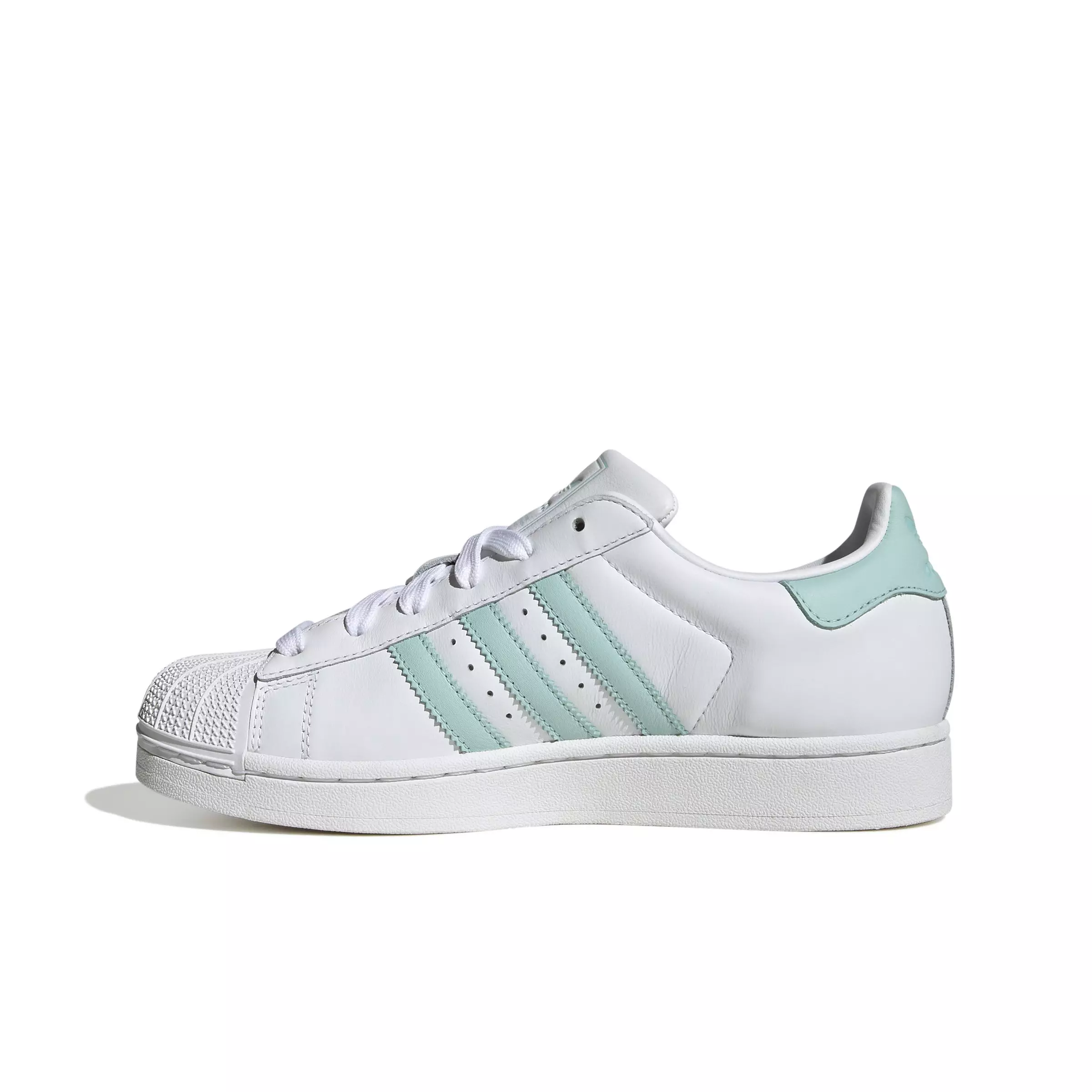 adidas Originals Superstar II "Ftwr White/Semi Flash Aqua/Easy Mint" Women's Shoe - WHITE/AQUA/MINT