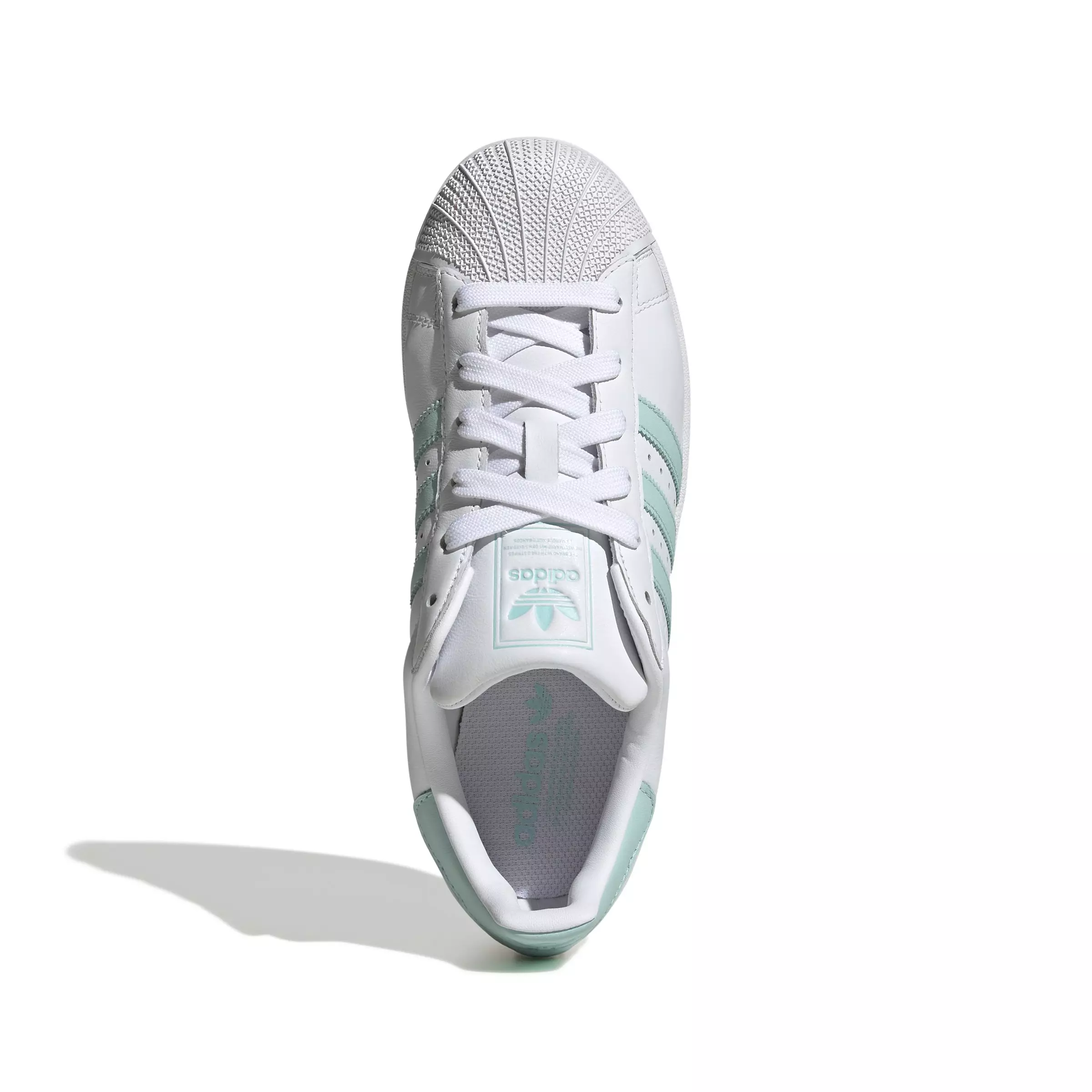 adidas Originals Superstar II "Ftwr White/Semi Flash Aqua/Easy Mint" Women's Shoe - WHITE/AQUA/MINT