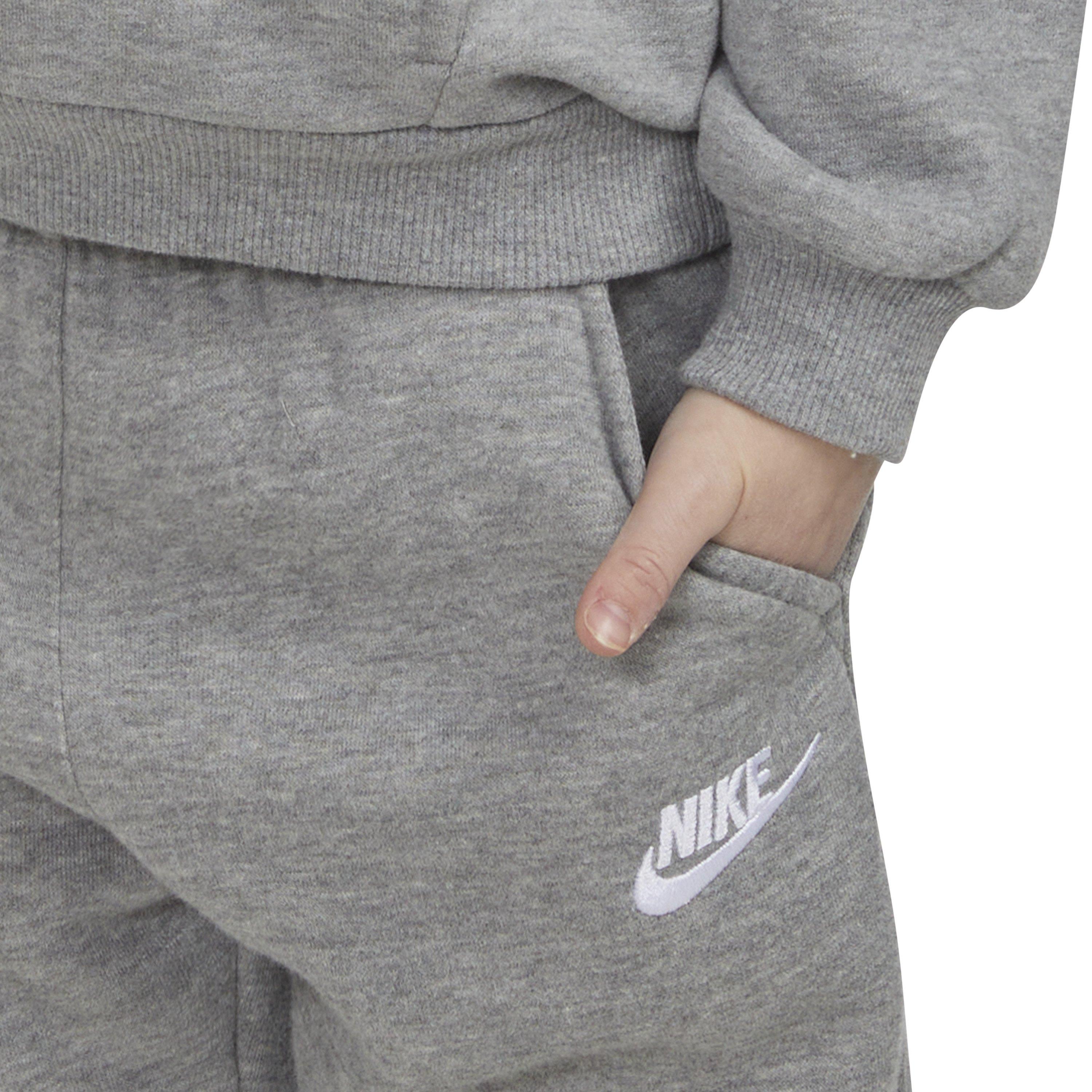 Nike Toddler Sportswear Club Fleece Joggers - Dark Grey - DK GREY Thumbnail View 3