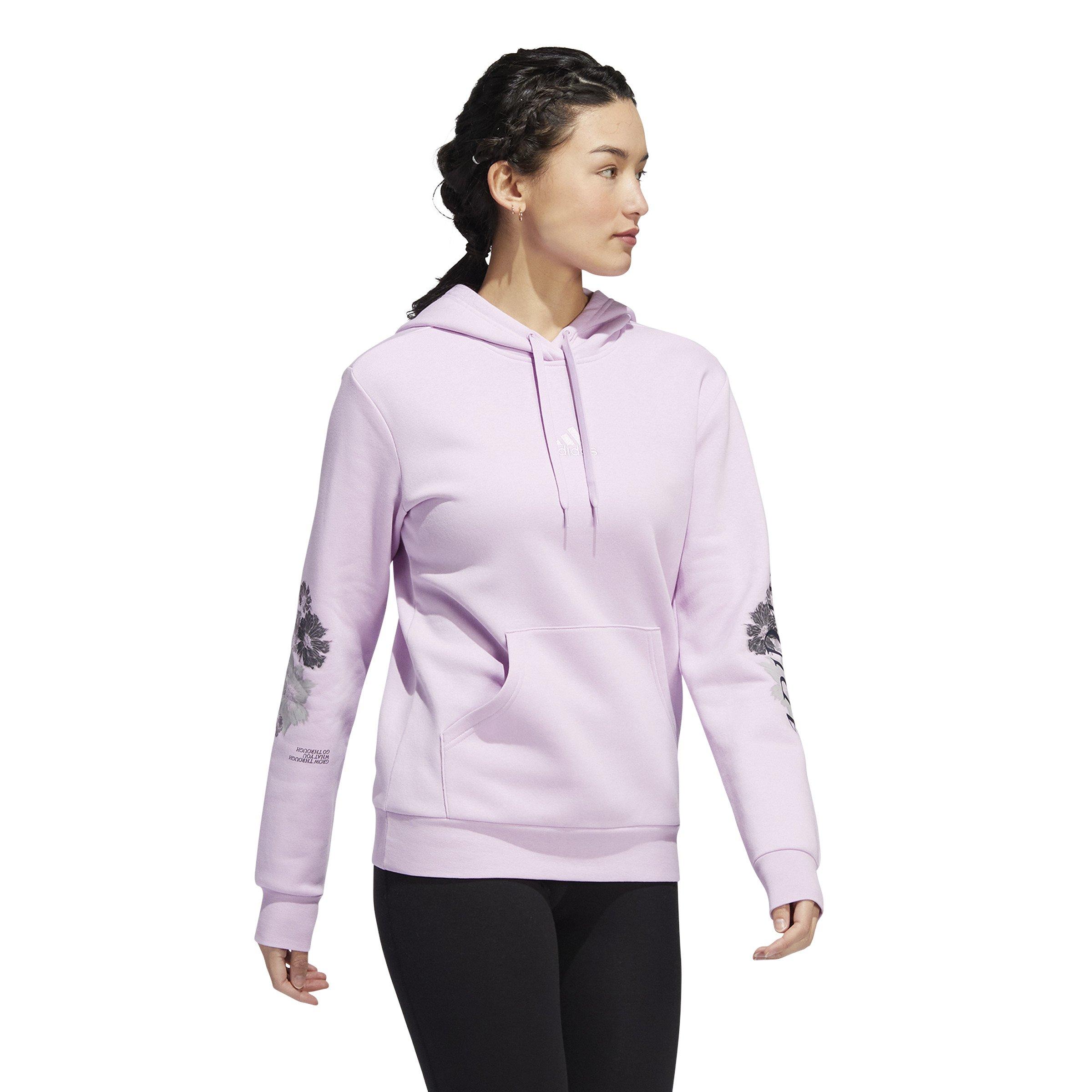 Adidas floral hoodie womens sale