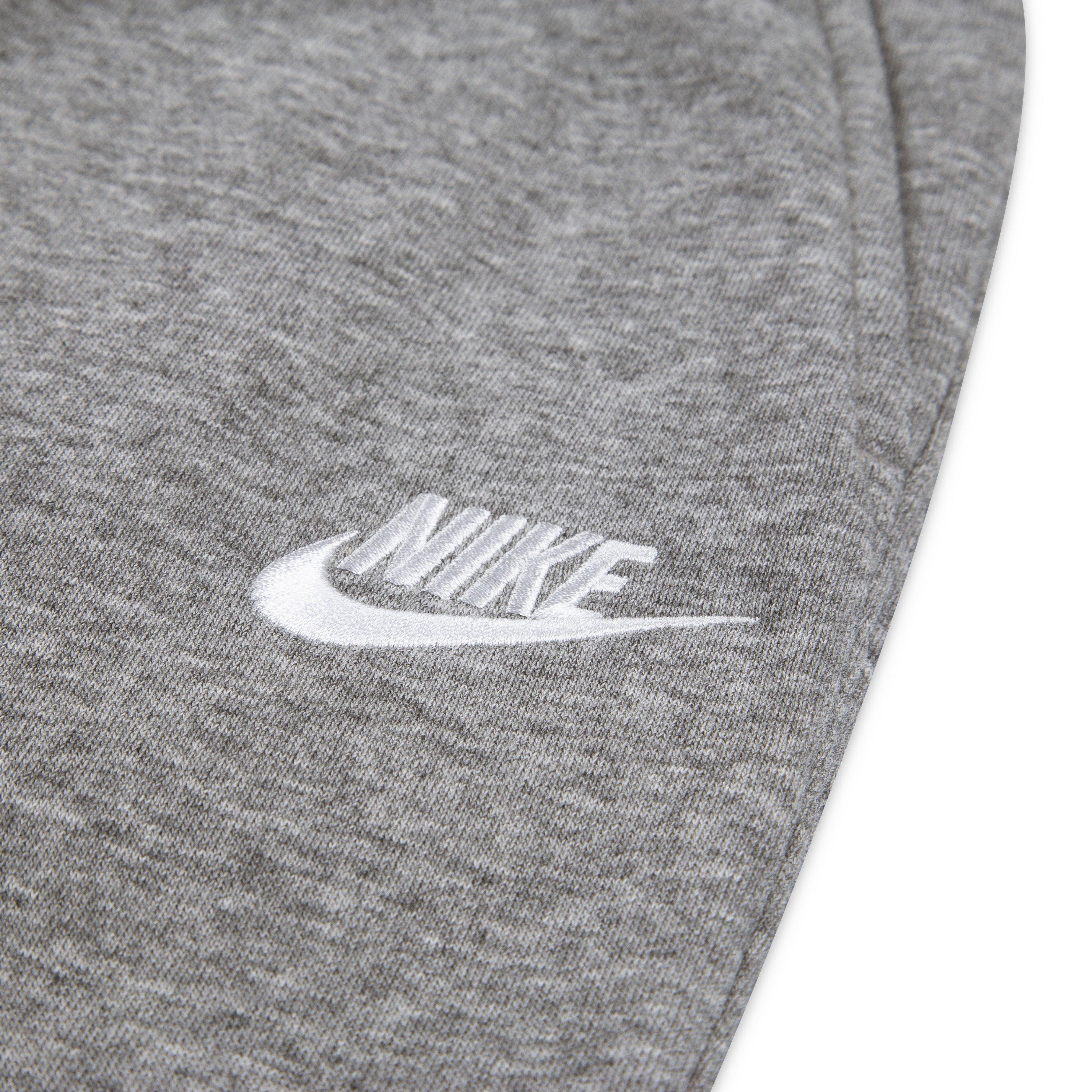 Nike Little Kids' Sportswear Club Fleece Joggers - Dk Grey - DK GREY Thumbnail View 3