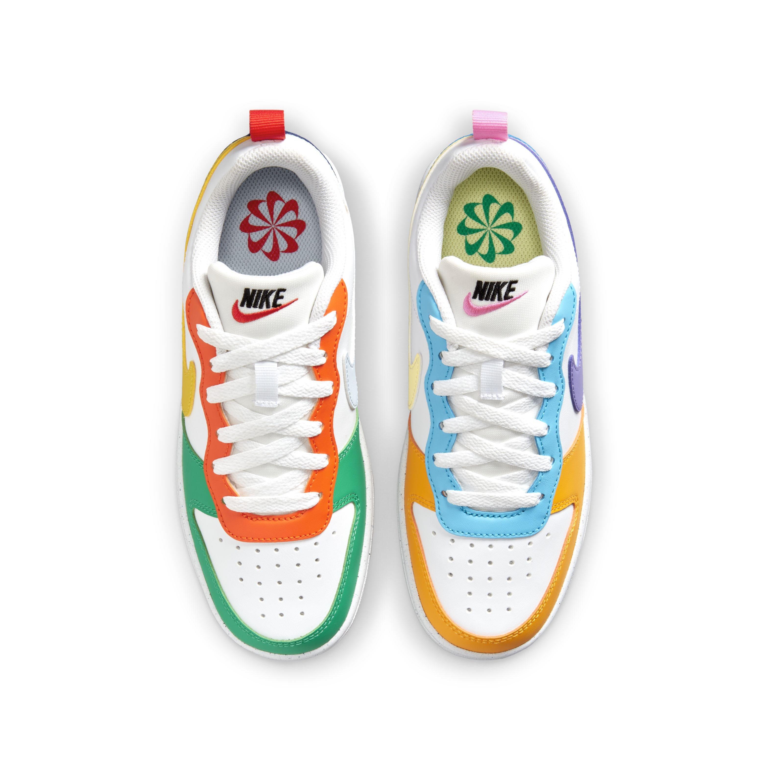 Nike Court Borough Low Recraft Grade School Boys' "Multi-Color/Multi-Color" Shoe