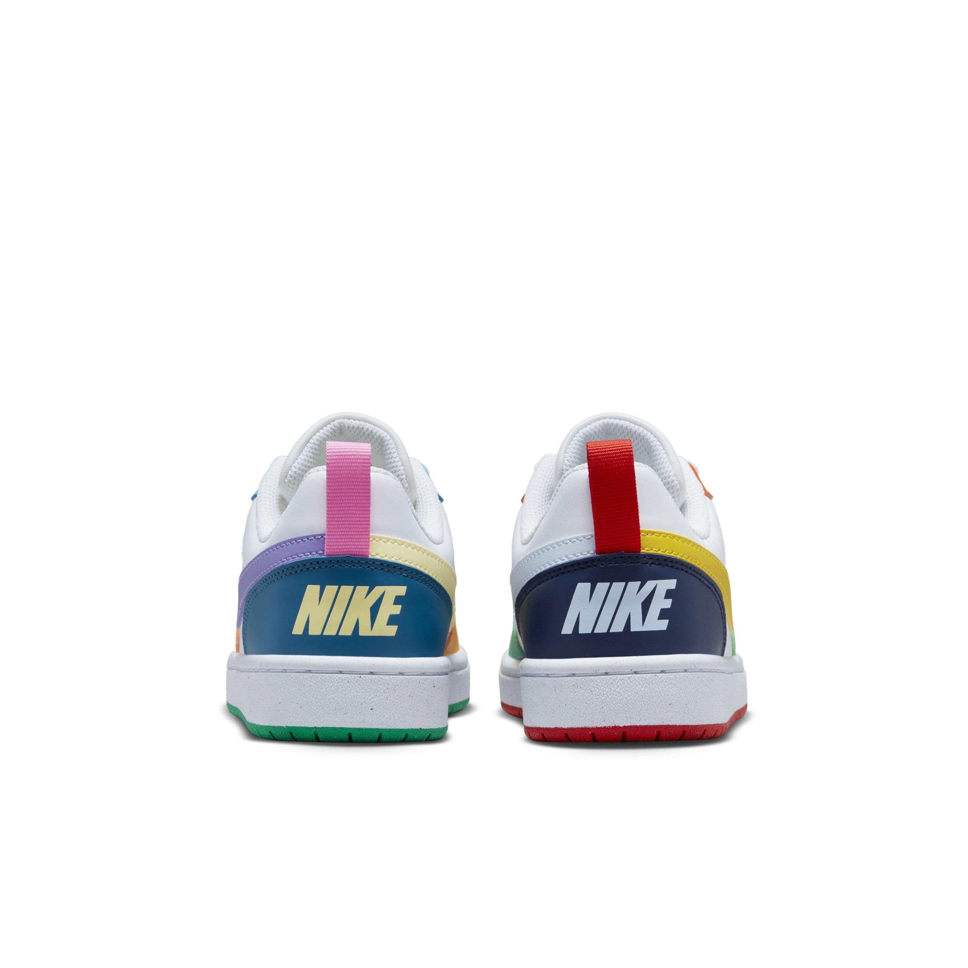 Nike Court Borough Low Recraft Grade School Boys' "Multi-Color/Multi-Color" Shoe