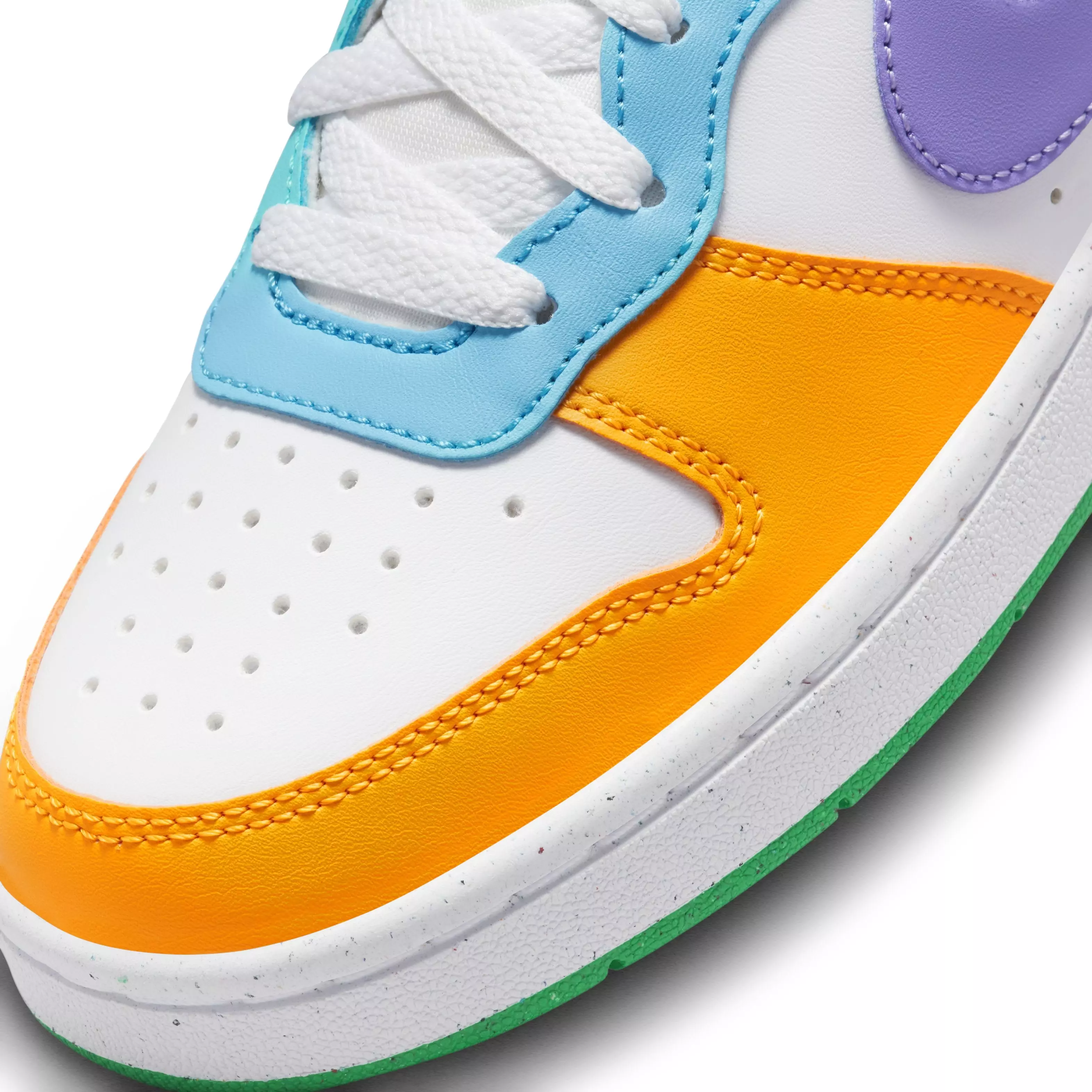 Nike Court Borough Low Recraft "Multi-Color/Multi-Color" Grade School Boys' Shoe - MULTICOLOR/MULTICOLOR